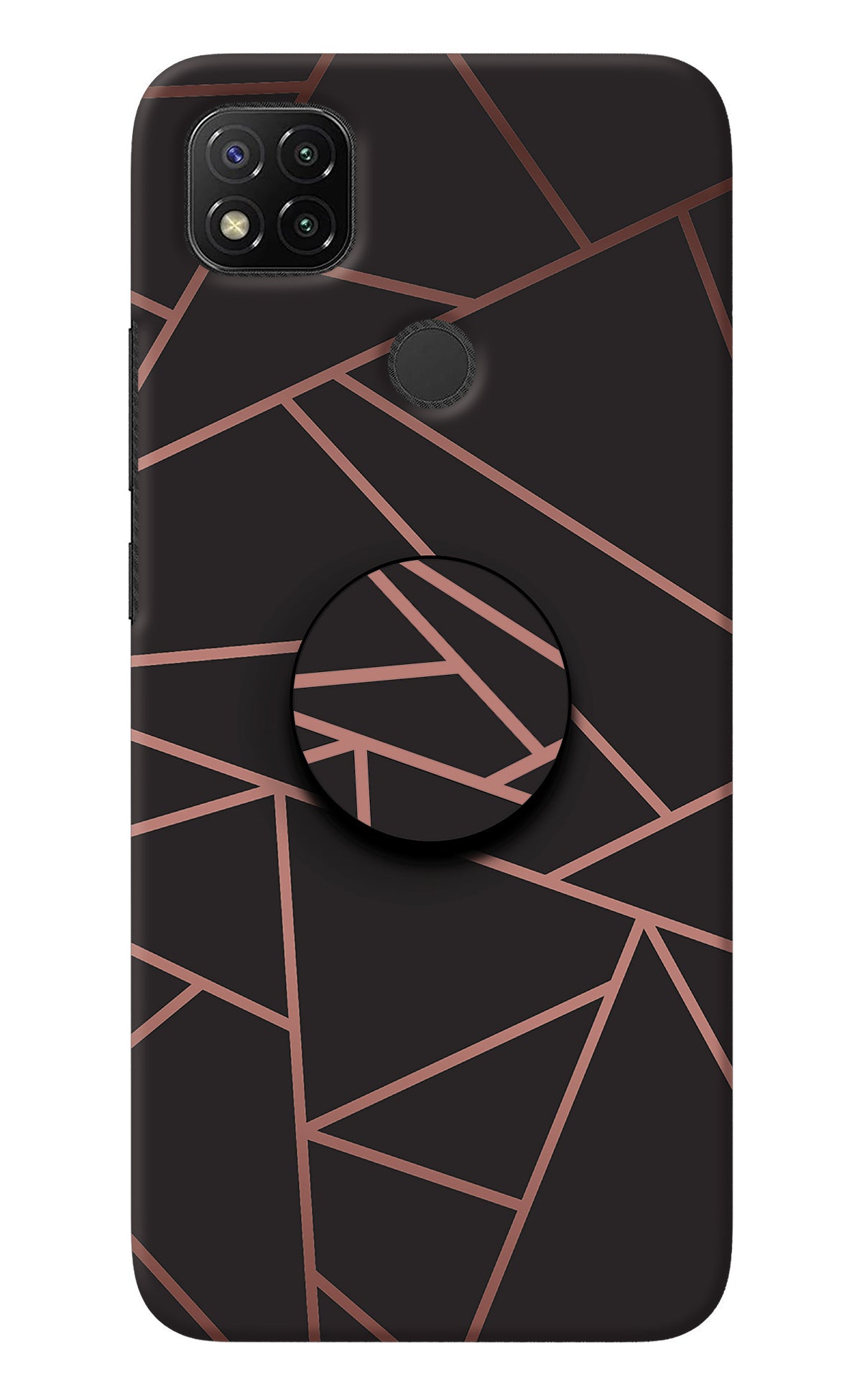 Geometric Pattern Redmi 9 Pop Case