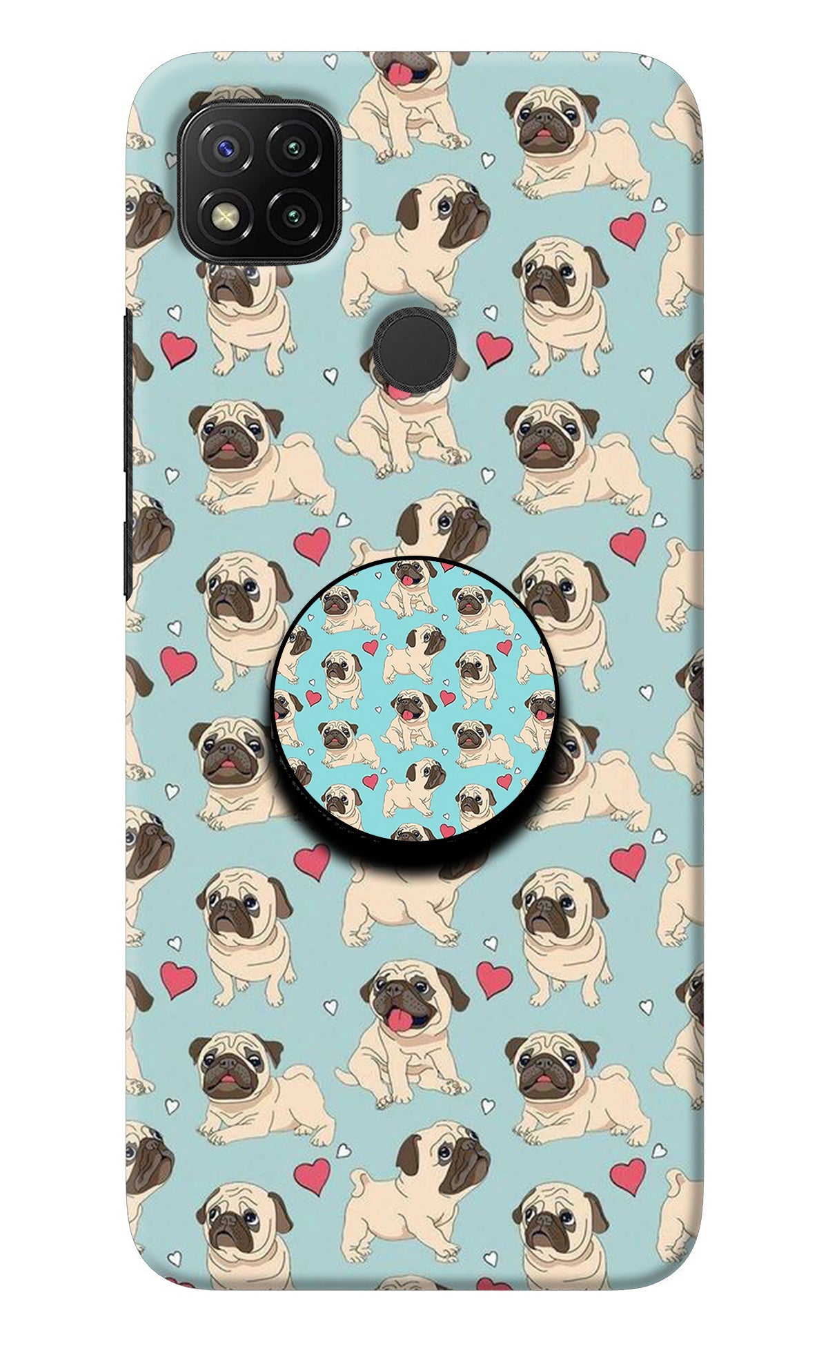 Pug Dog Redmi 9 Pop Case