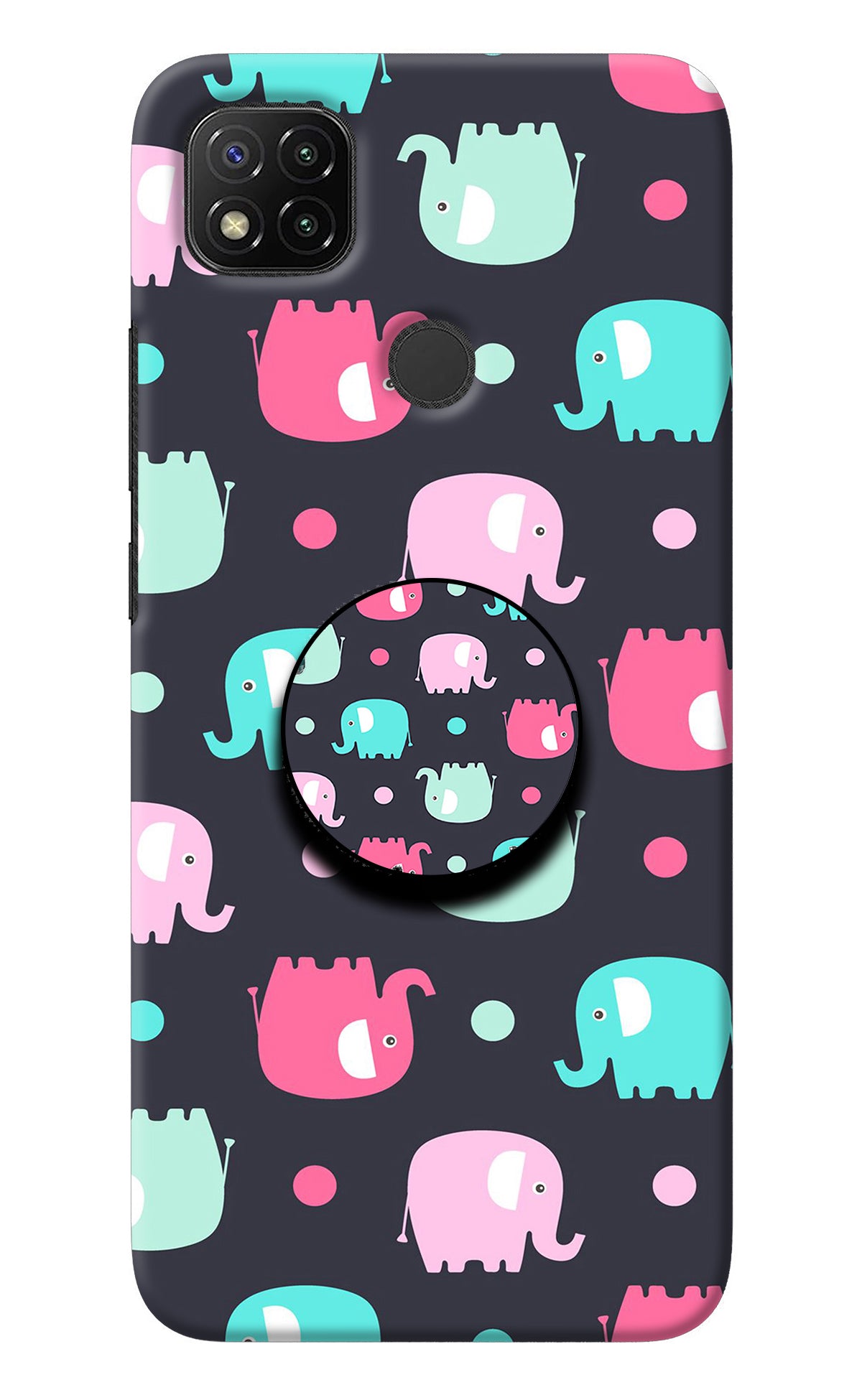 Baby Elephants Redmi 9 Pop Case