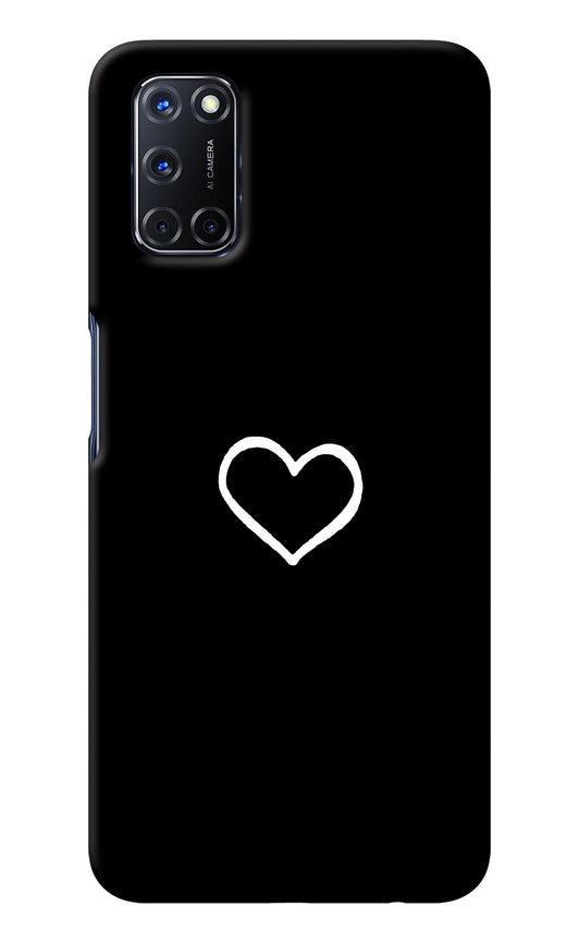 Heart Oppo A52 Back Cover