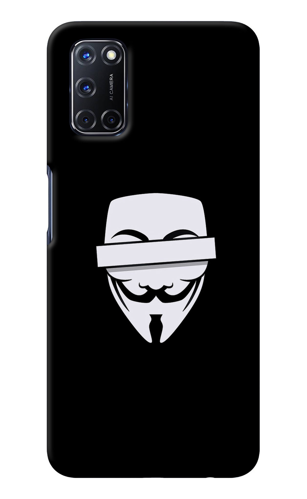 Anonymous Face Oppo A52 Back Cover