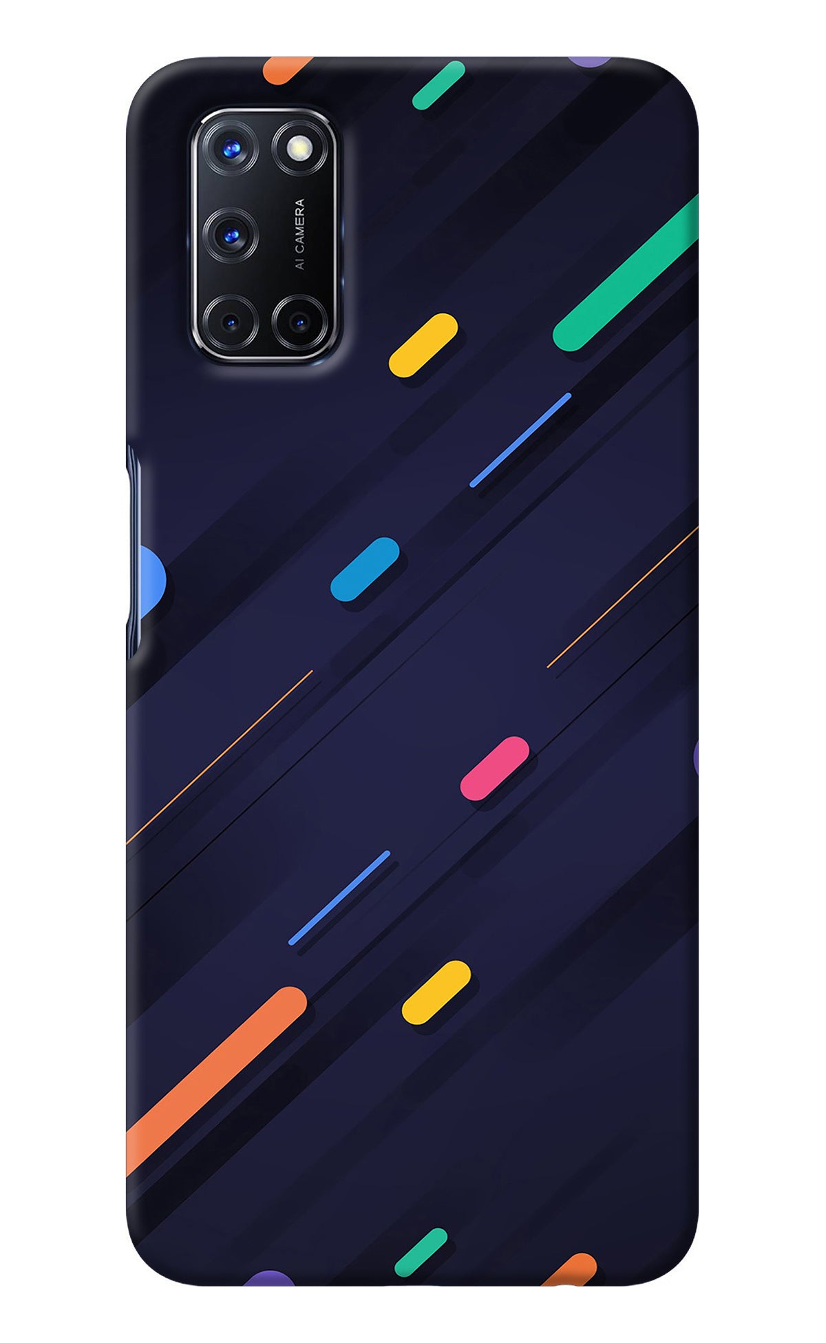 Abstract Design Oppo A52 Back Cover