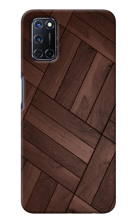 Wooden Texture Design Oppo A52 Back Cover