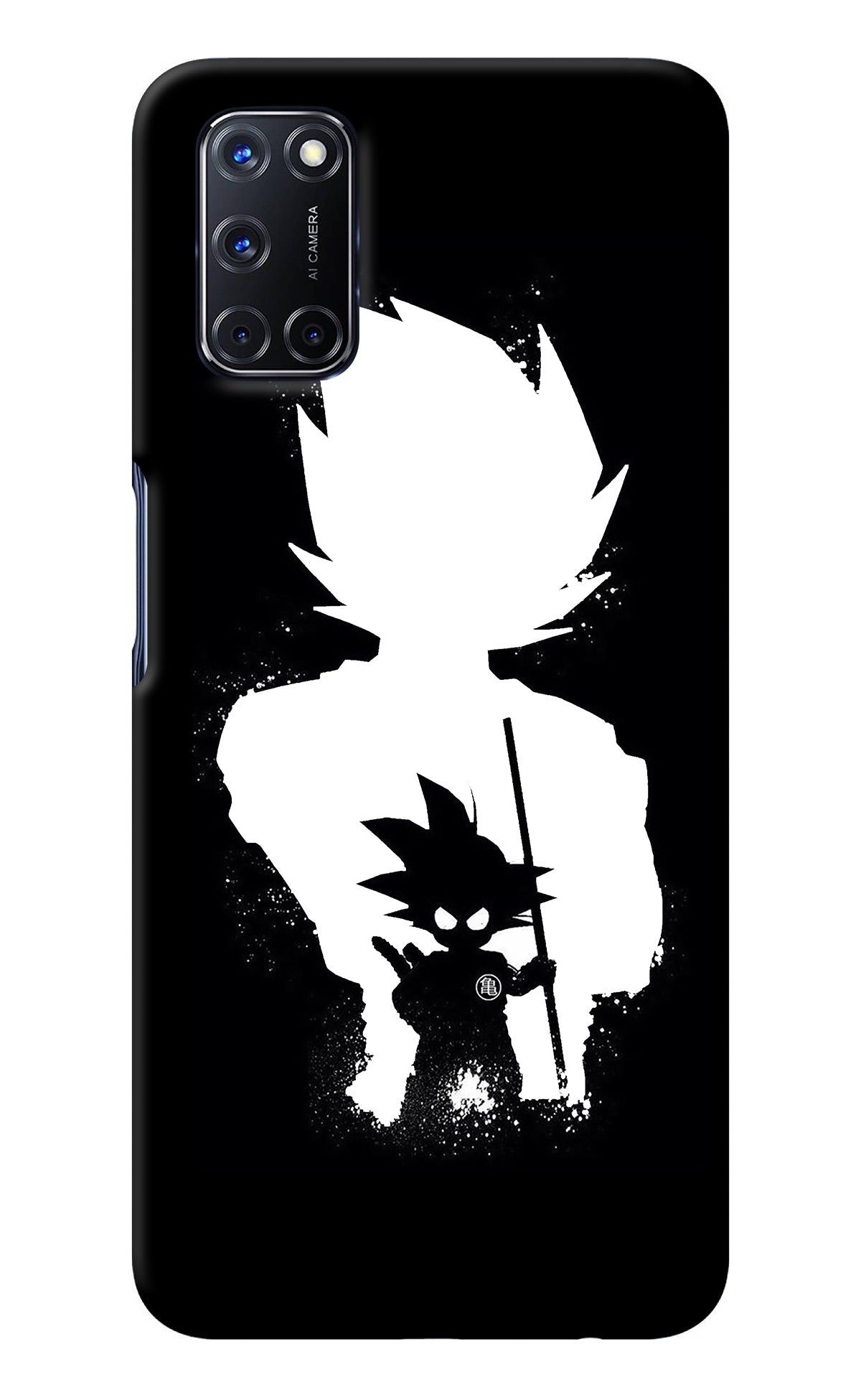 Goku Shadow Oppo A52 Back Cover