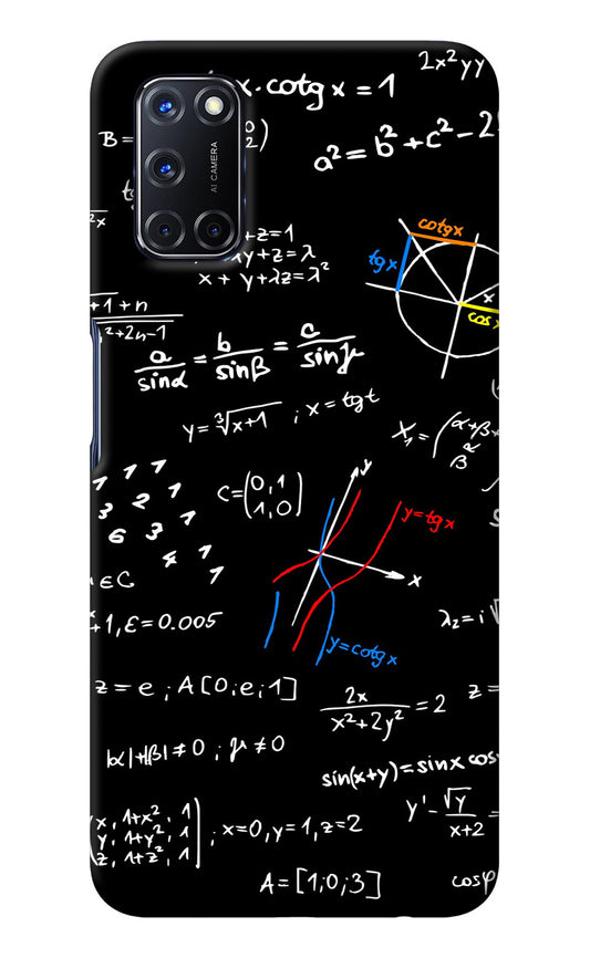Mathematics Formula Oppo A52 Back Cover