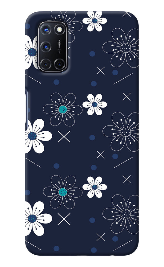 Flowers Oppo A52 Back Cover