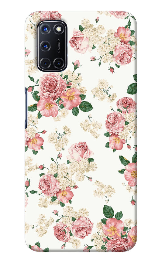 Flowers Oppo A52 Back Cover
