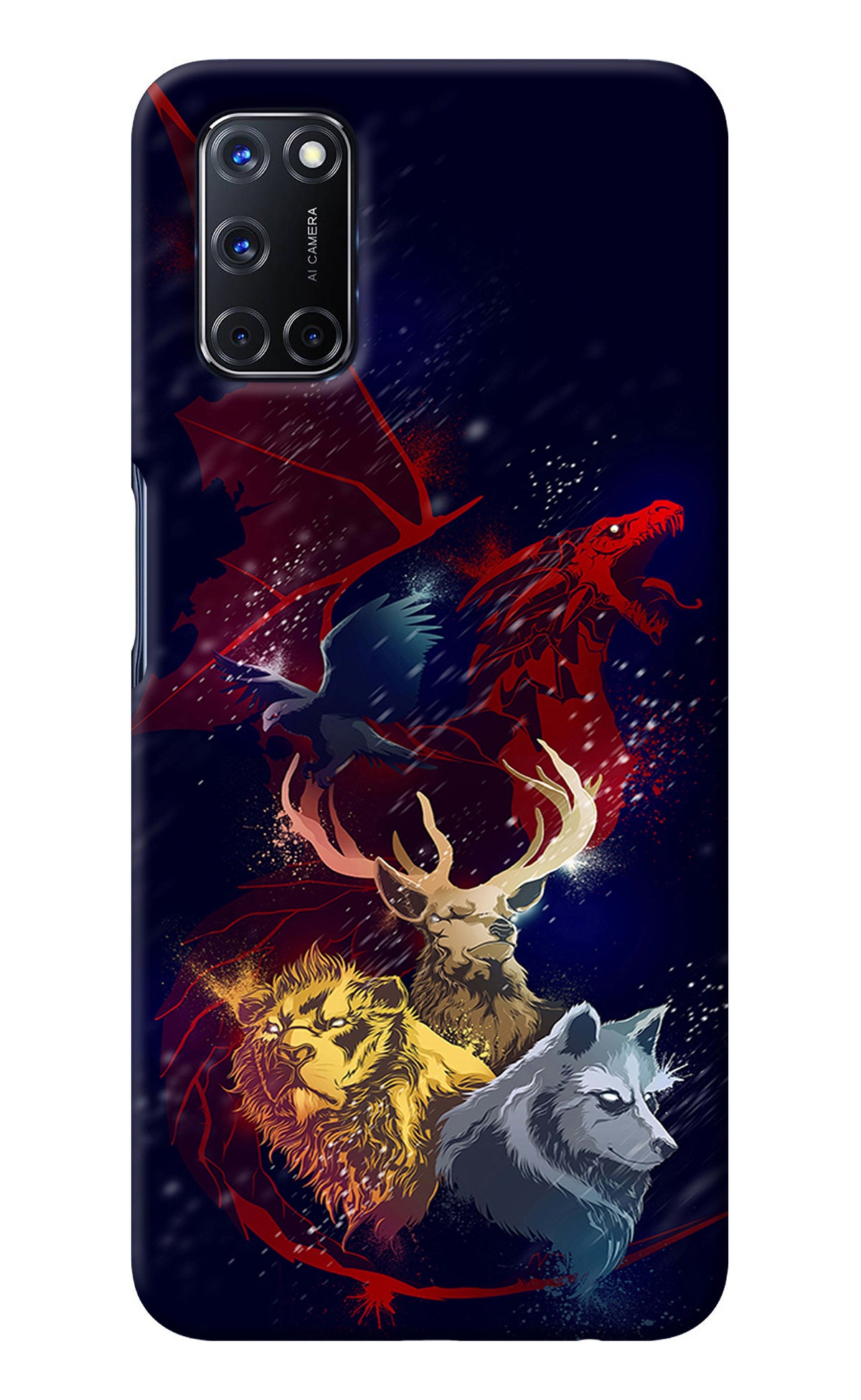 Game Of Thrones Oppo A52 Back Cover