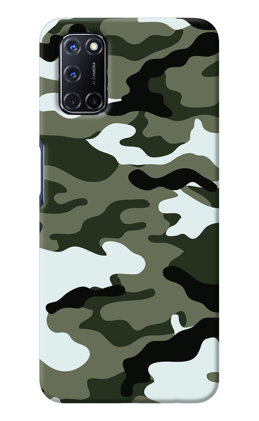 Camouflage Oppo A52 Back Cover