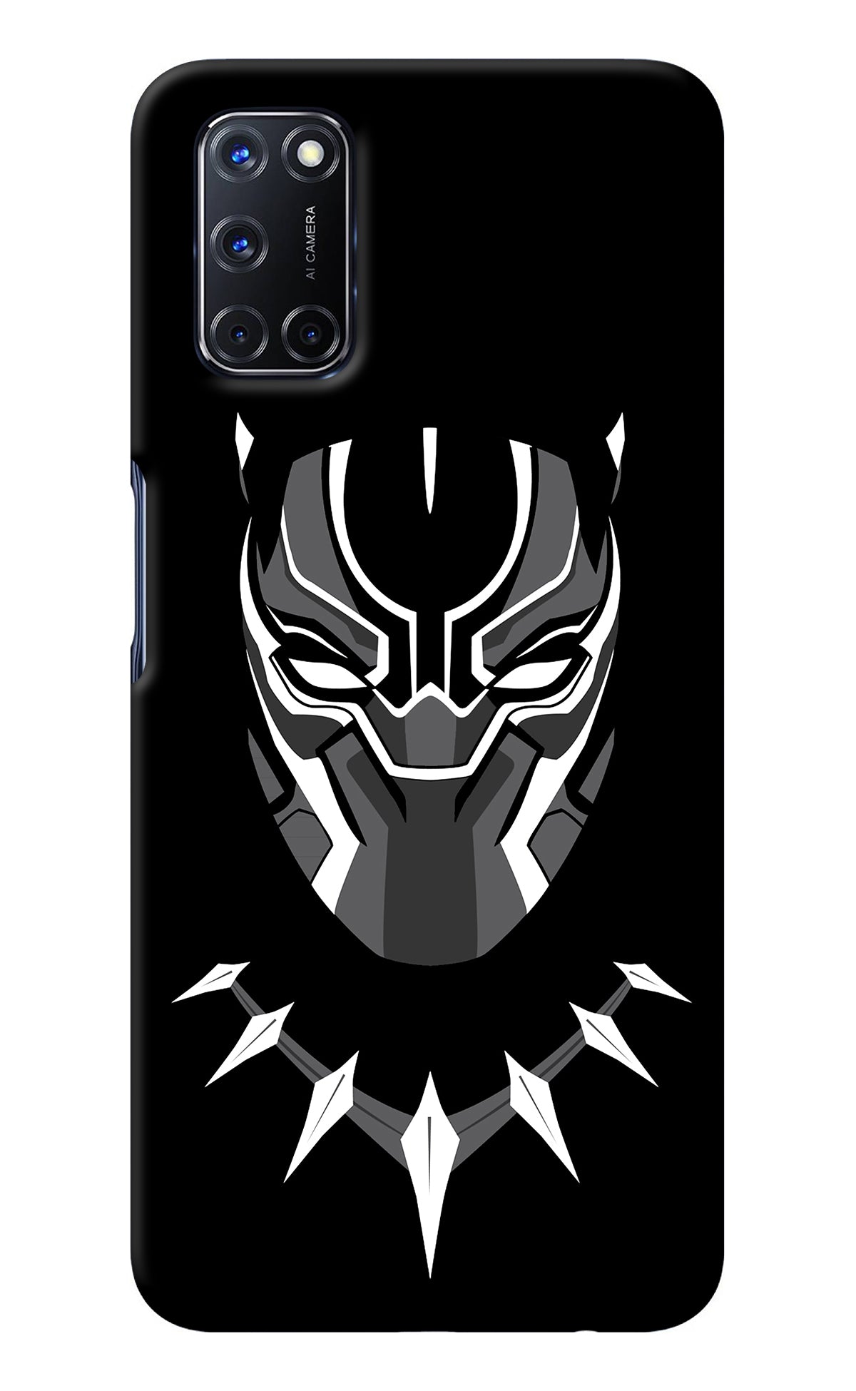 Black Panther Oppo A52 Back Cover