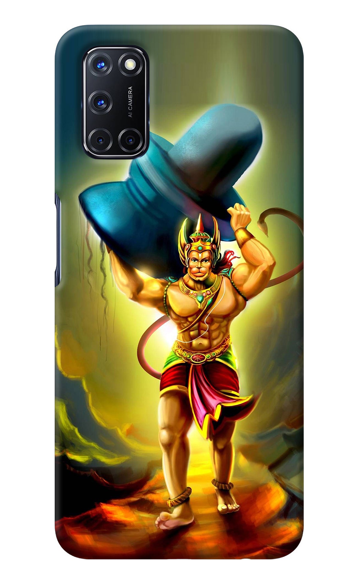 Lord Hanuman Oppo A52 Back Cover