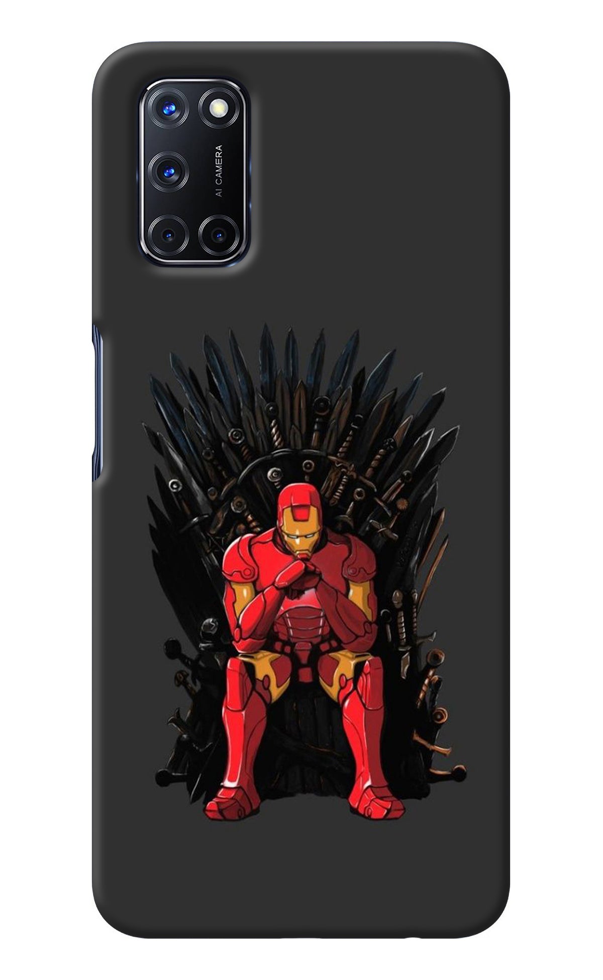 Ironman Throne Oppo A52 Back Cover