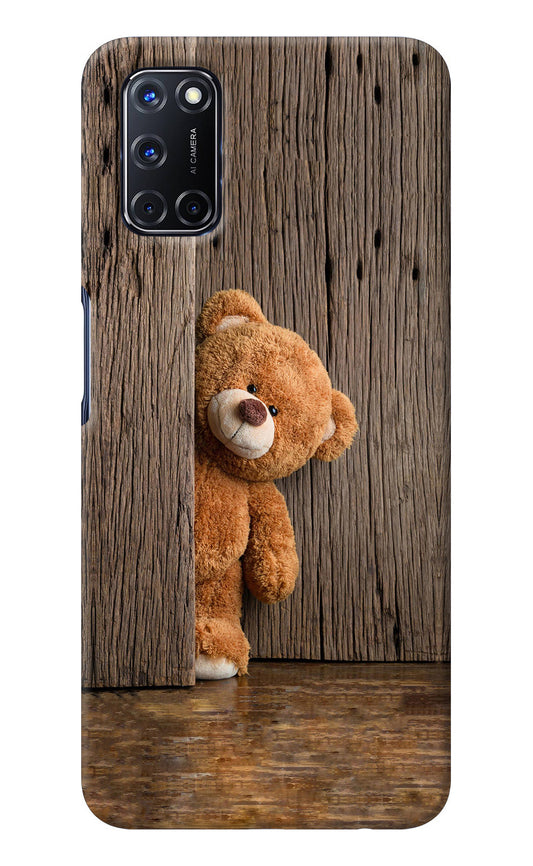 Teddy Wooden Oppo A52 Back Cover