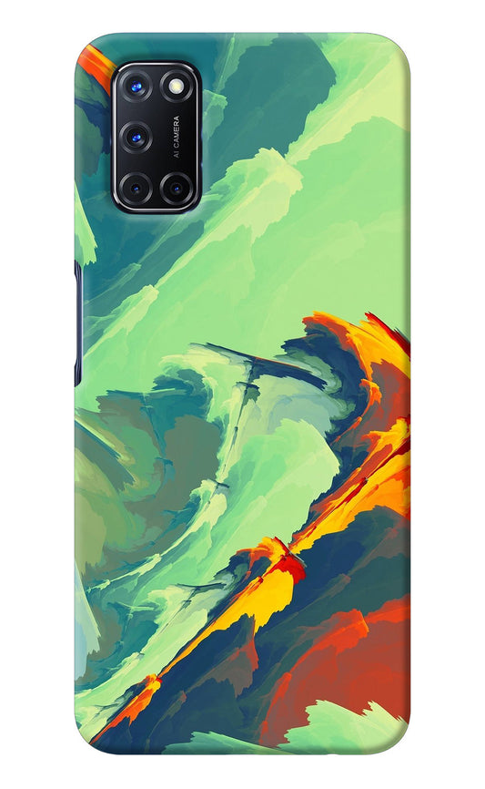 Paint Art Oppo A52 Back Cover