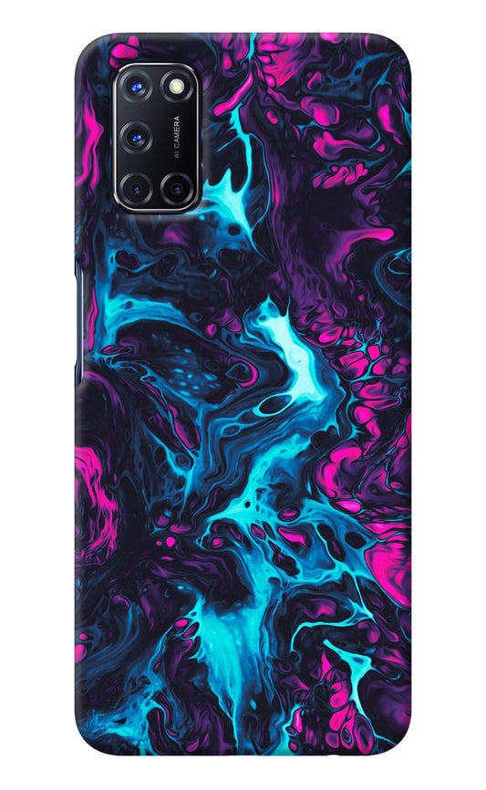 Abstract Oppo A52 Back Cover