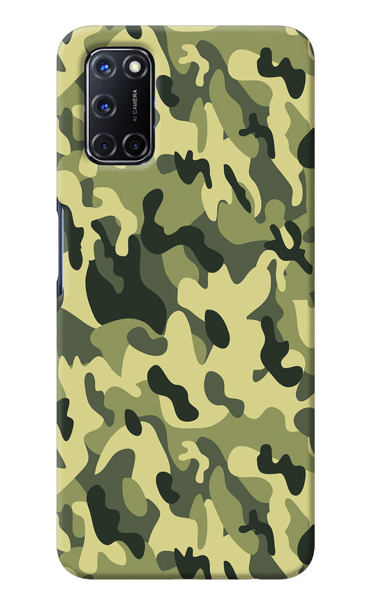 Camouflage Oppo A52 Back Cover