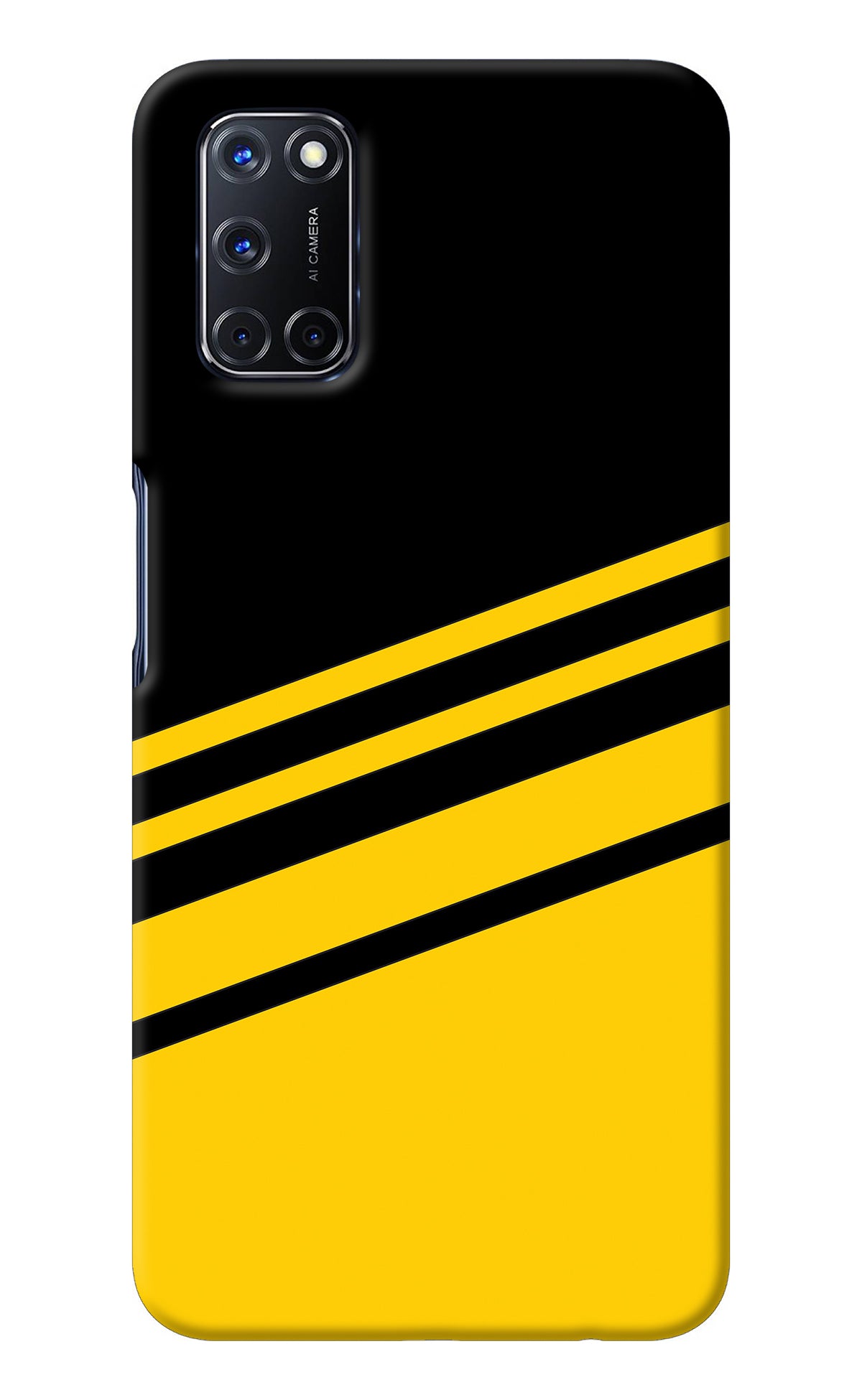 Yellow Shades Oppo A52 Back Cover