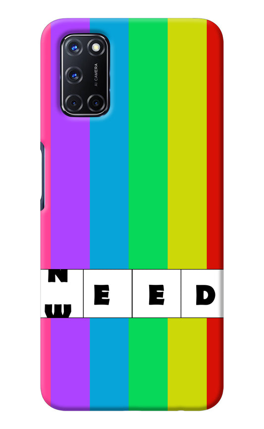 Need Weed Oppo A52 Back Cover