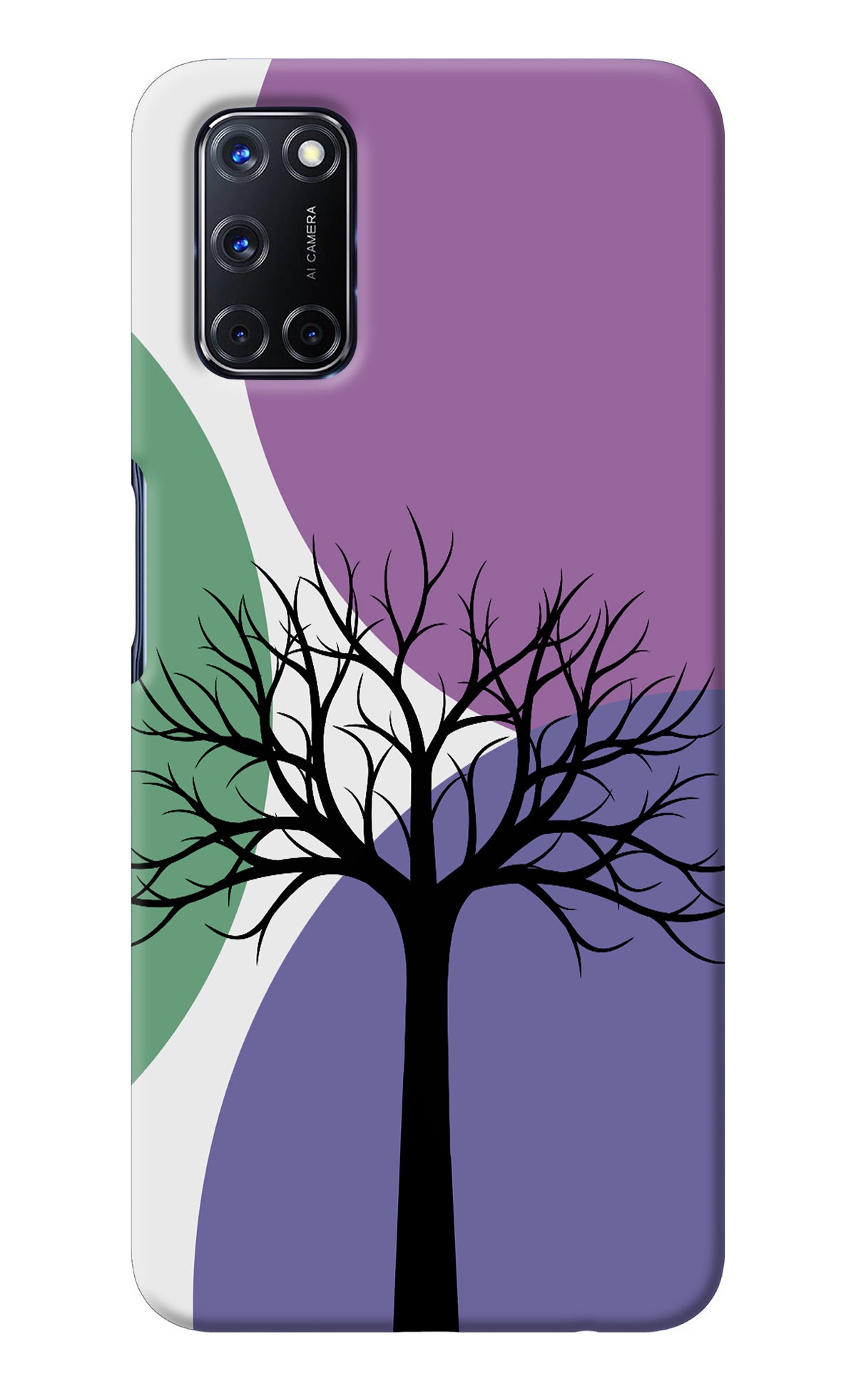 Tree Art Oppo A52 Back Cover