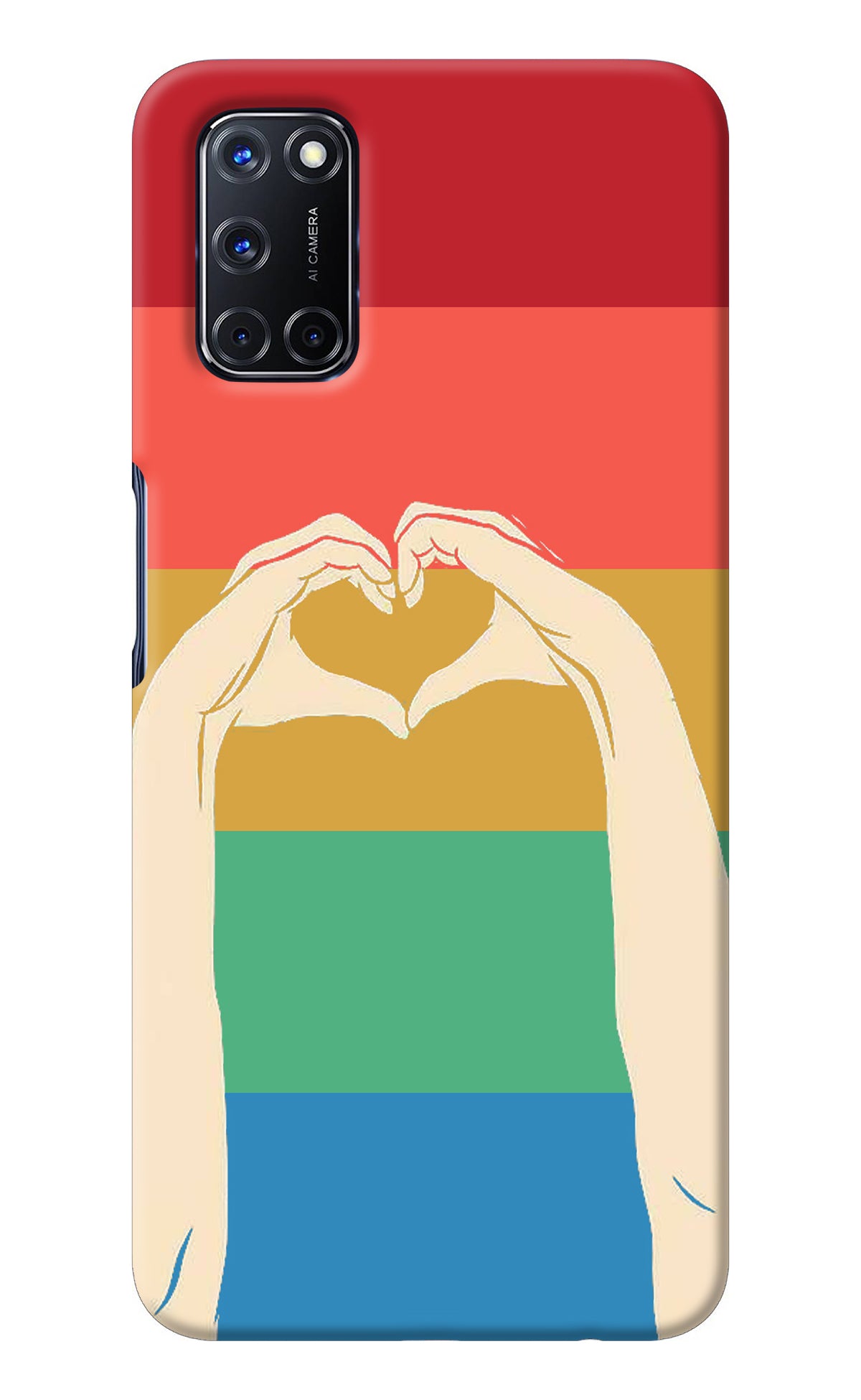 Vintage Love Oppo A52 Back Cover