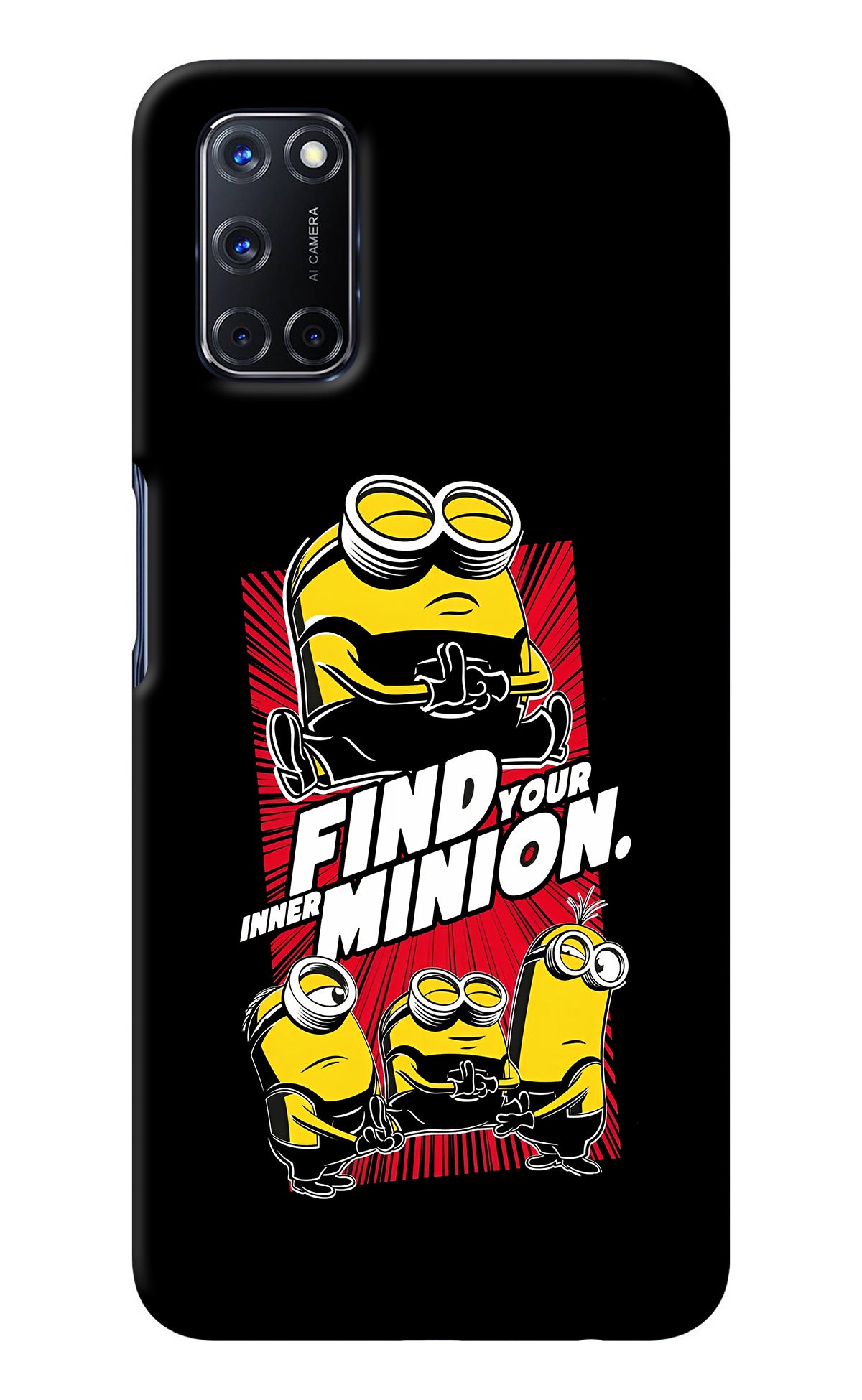 Find your inner Minion Oppo A52 Back Cover