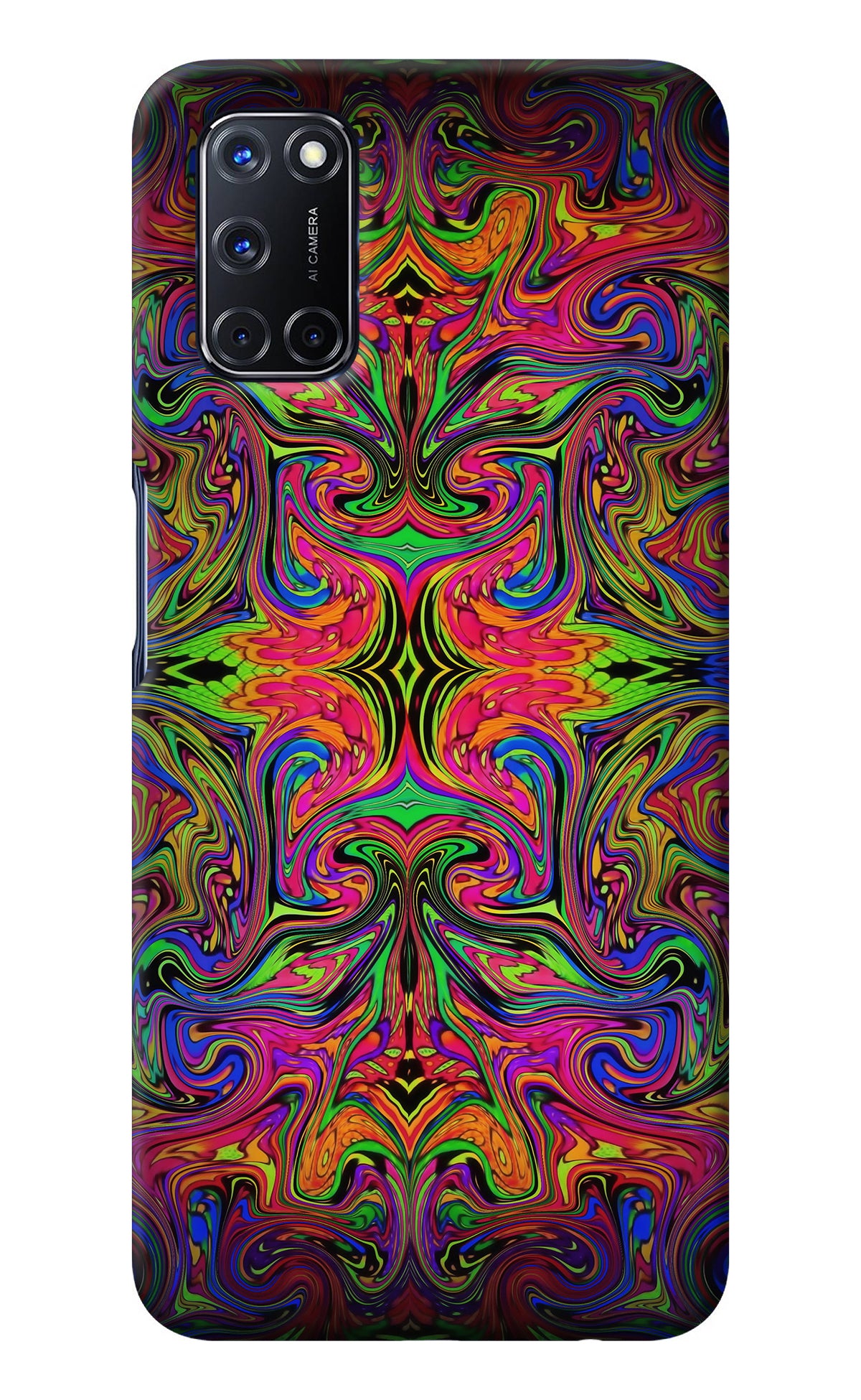 Psychedelic Art Oppo A52 Back Cover