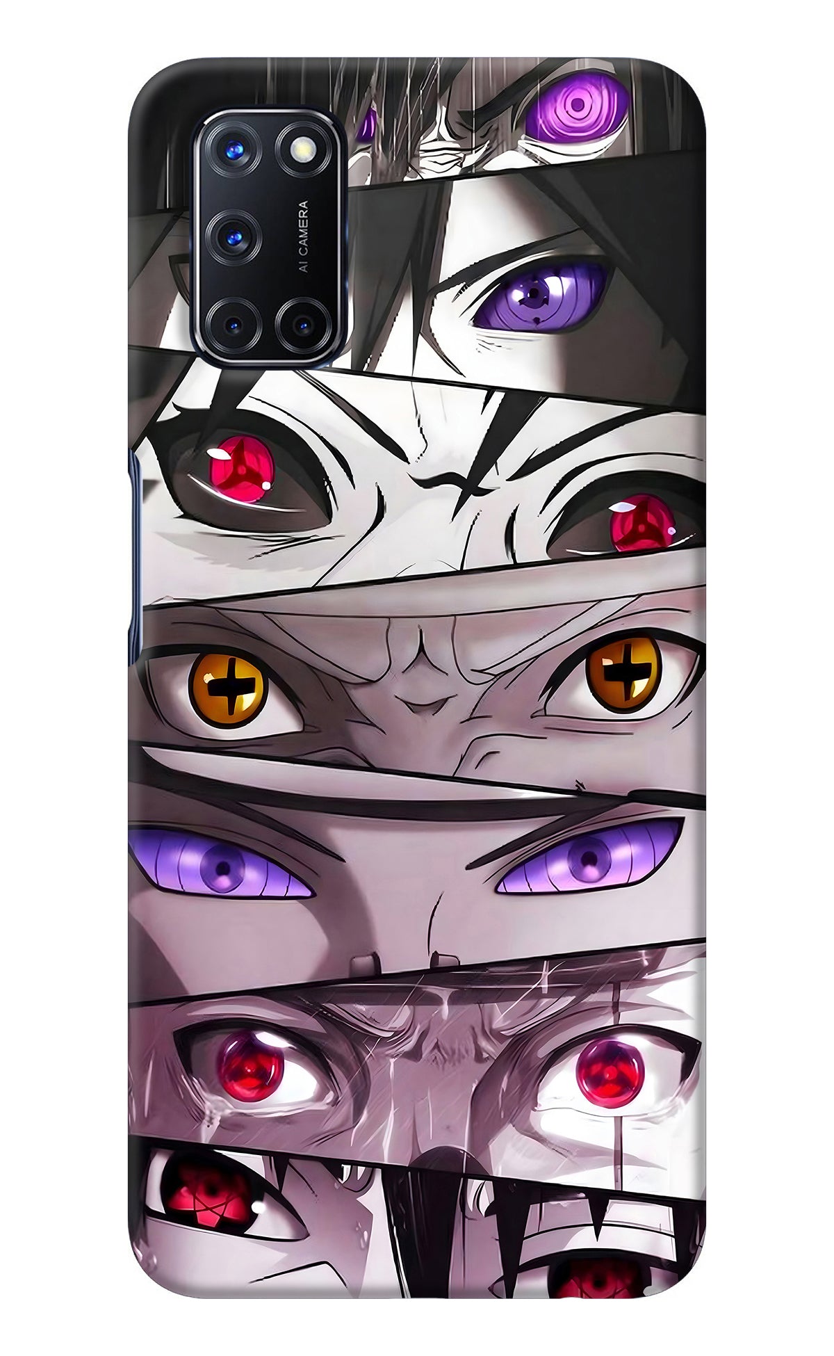 Naruto Anime Oppo A52 Back Cover