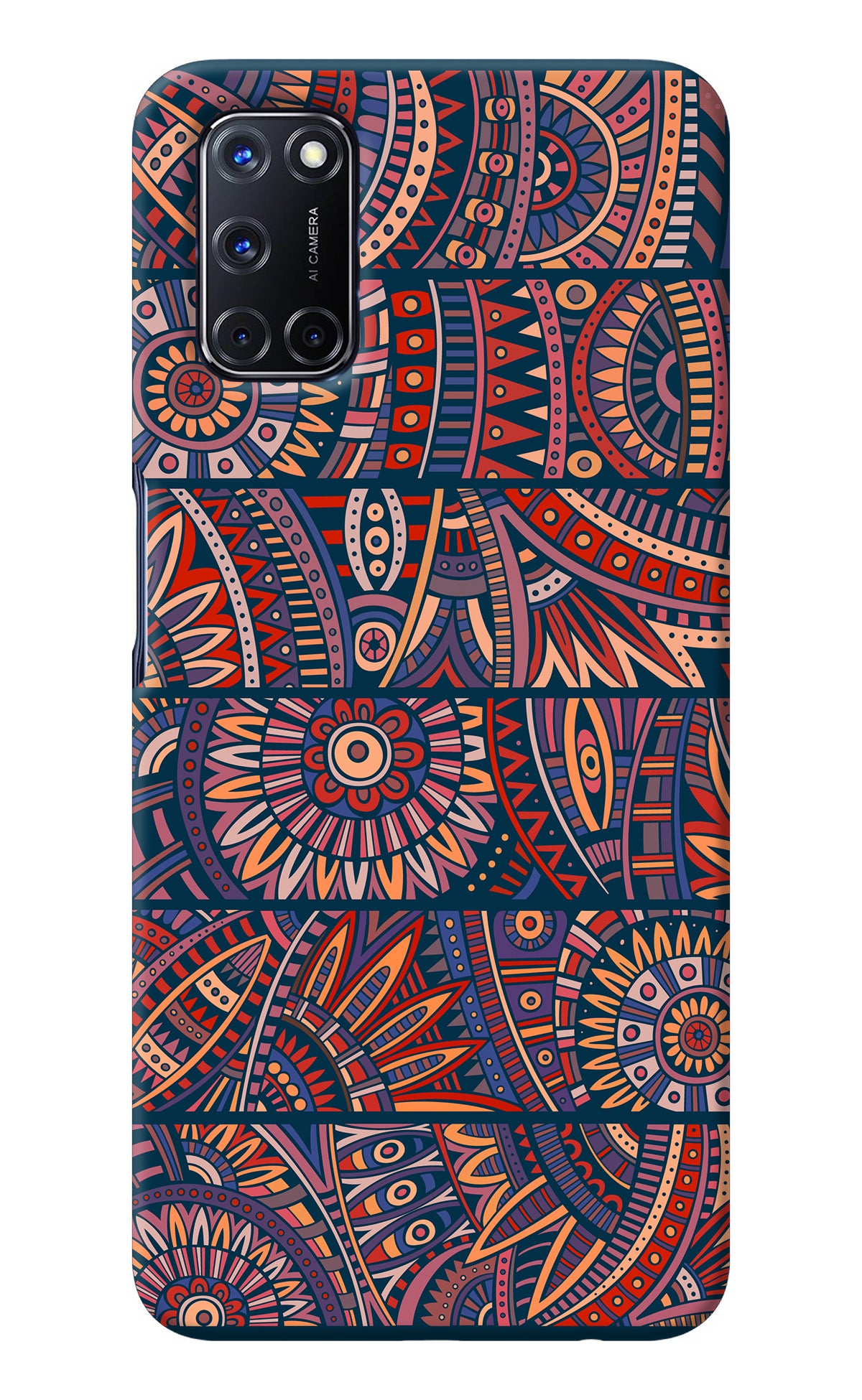 African Culture Design Oppo A52 Back Cover