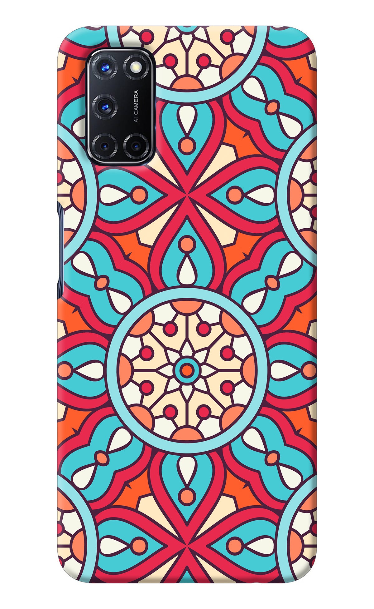 Mandala Geometric Oppo A52 Back Cover