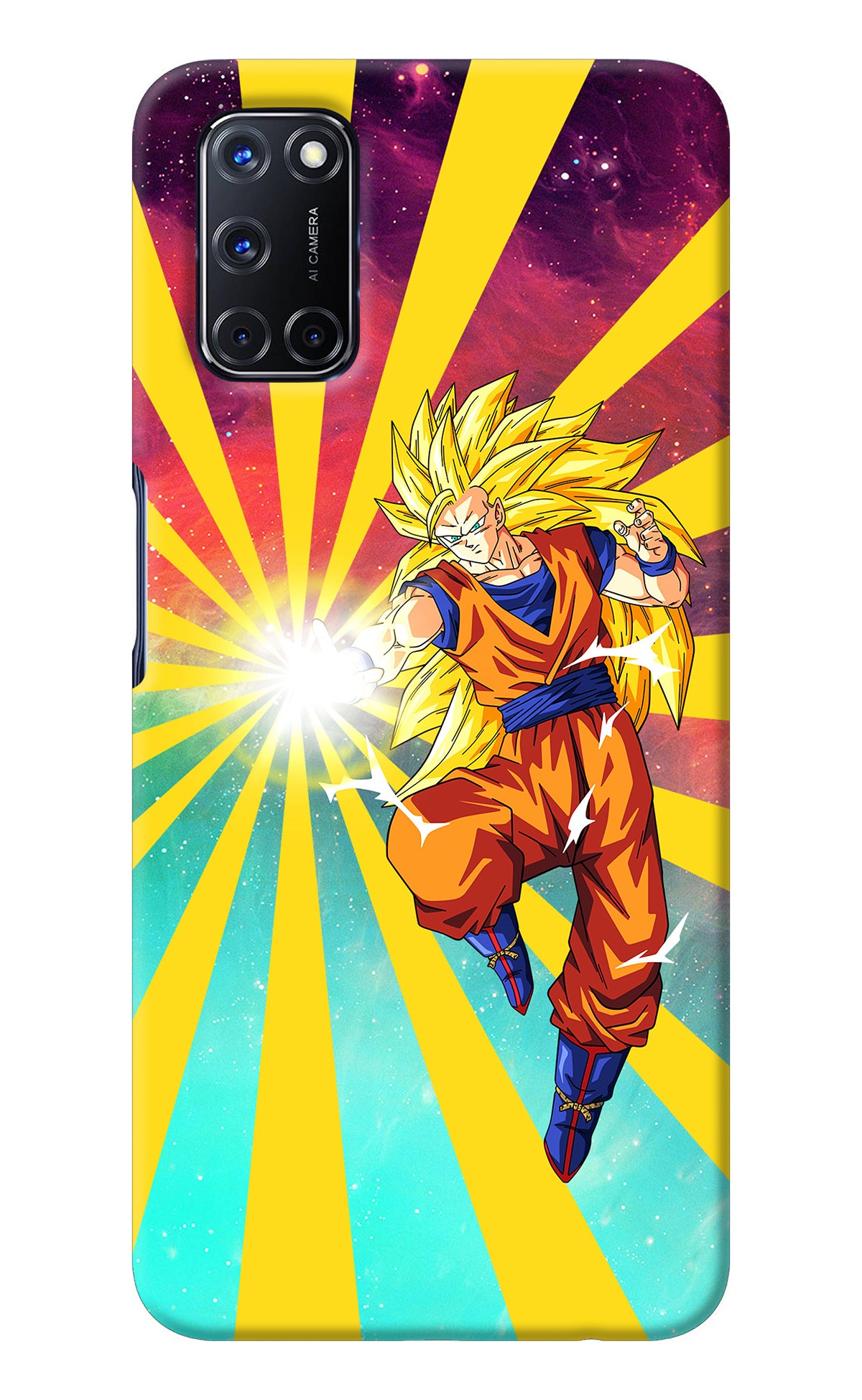 Goku Super Saiyan Oppo A52 Back Cover