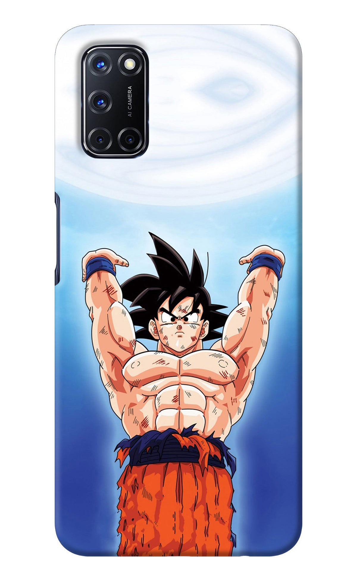 Goku Power Oppo A52 Back Cover