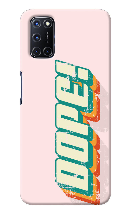 Dope Oppo A52 Back Cover