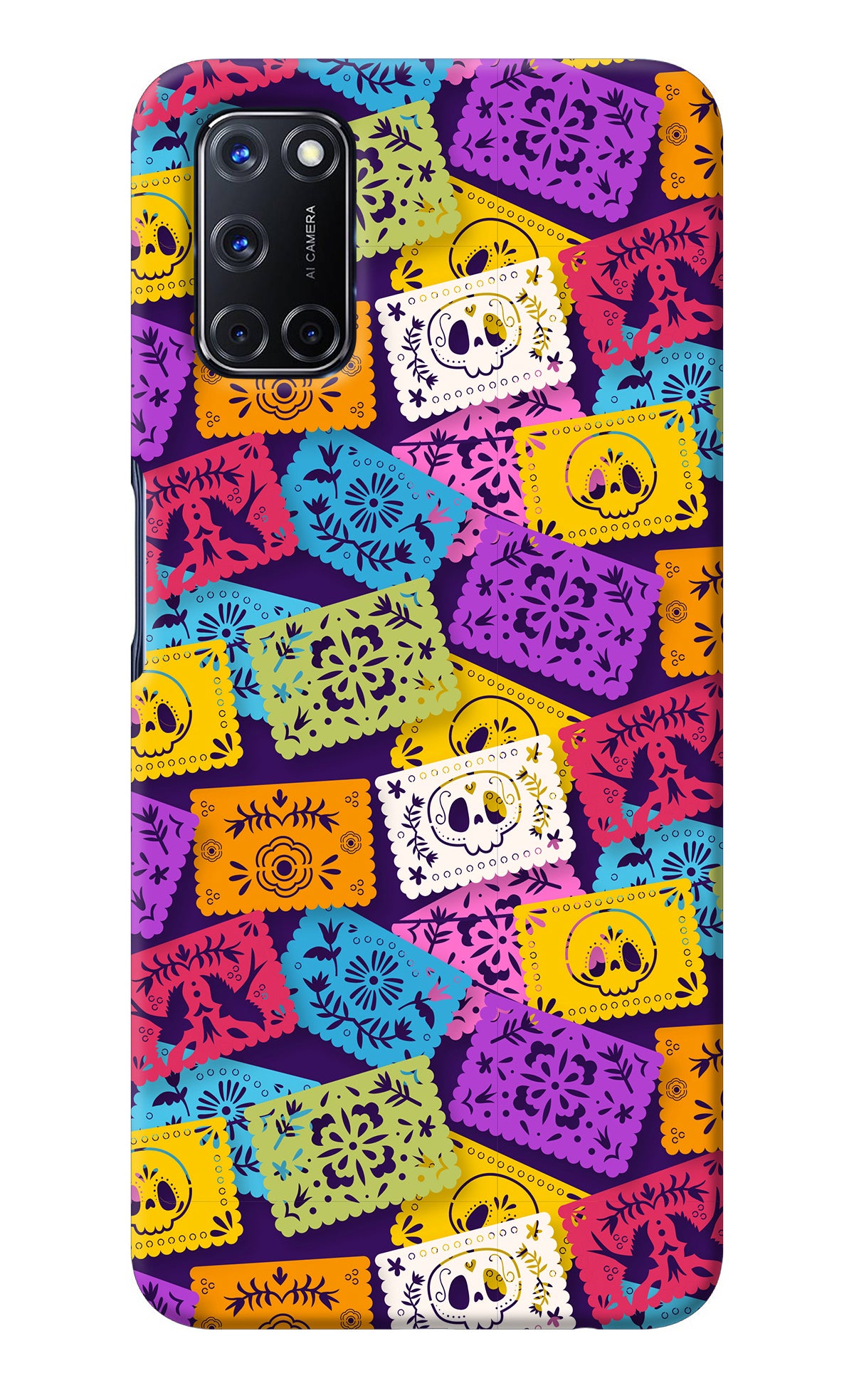 Mexican Pattern Oppo A52 Back Cover