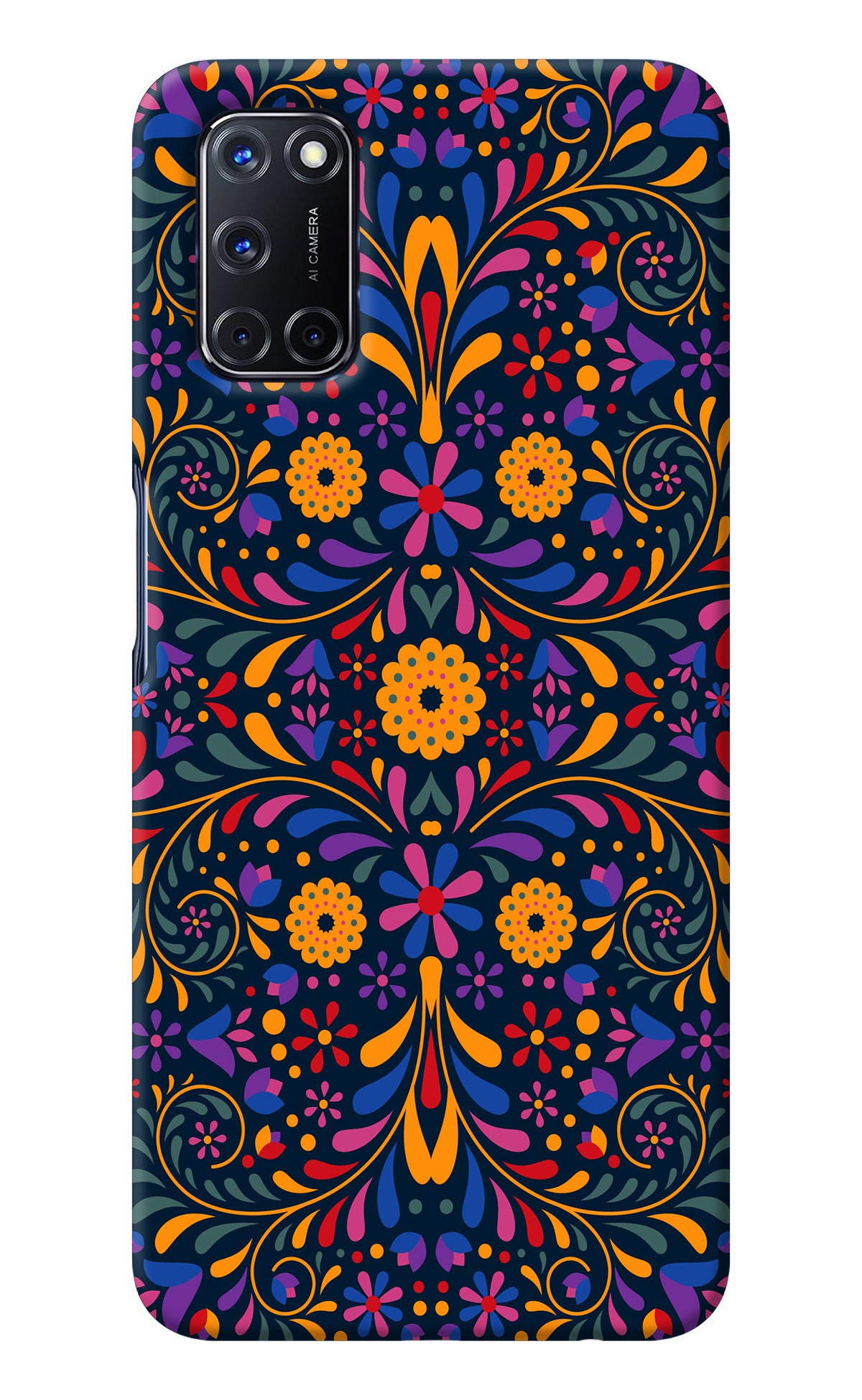 Mexican Art Oppo A52 Back Cover