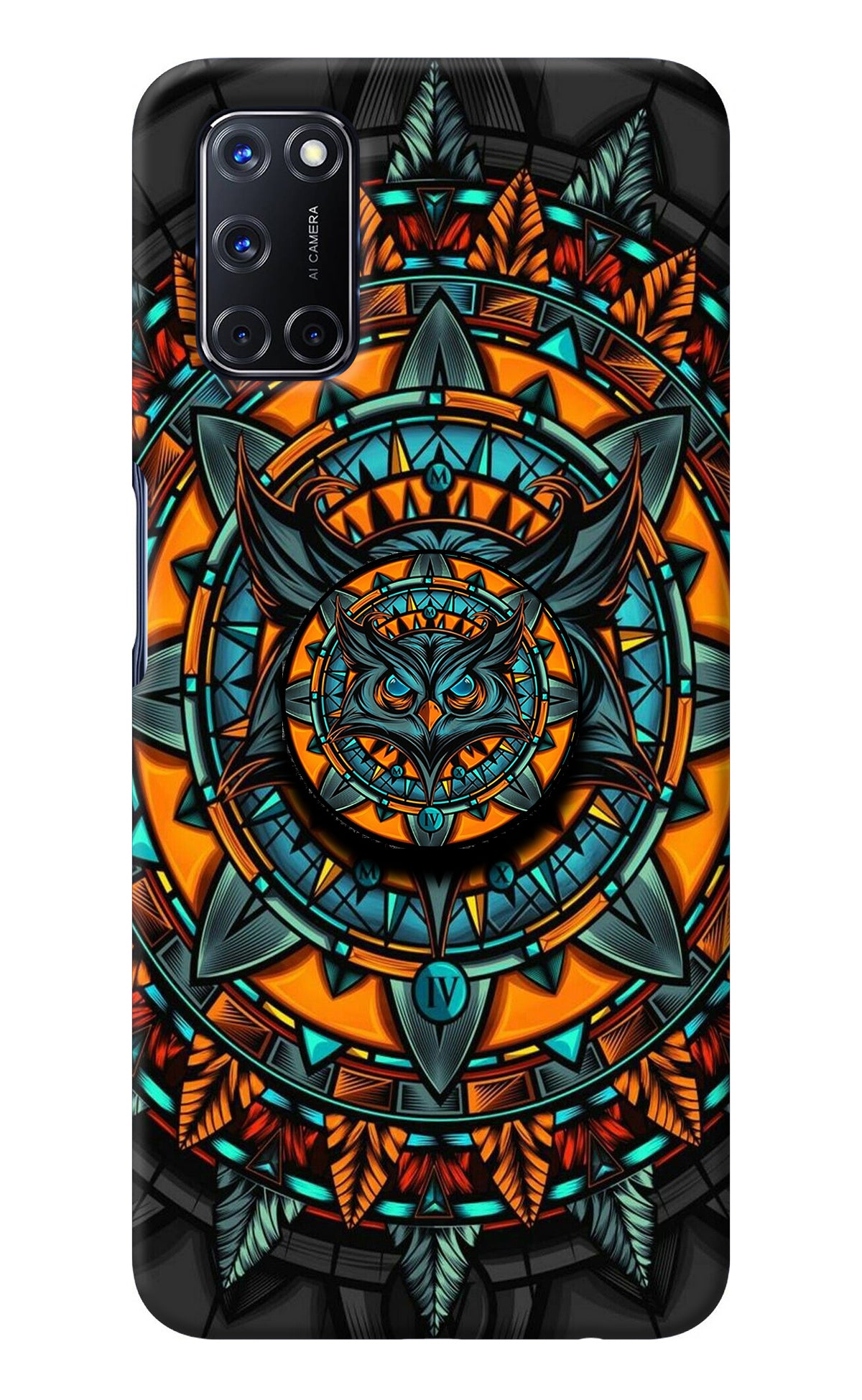 Angry Owl Oppo A52 Pop Case