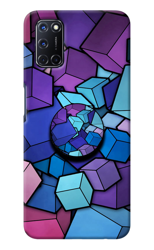 Cubic Abstract Oppo A52 Pop Case