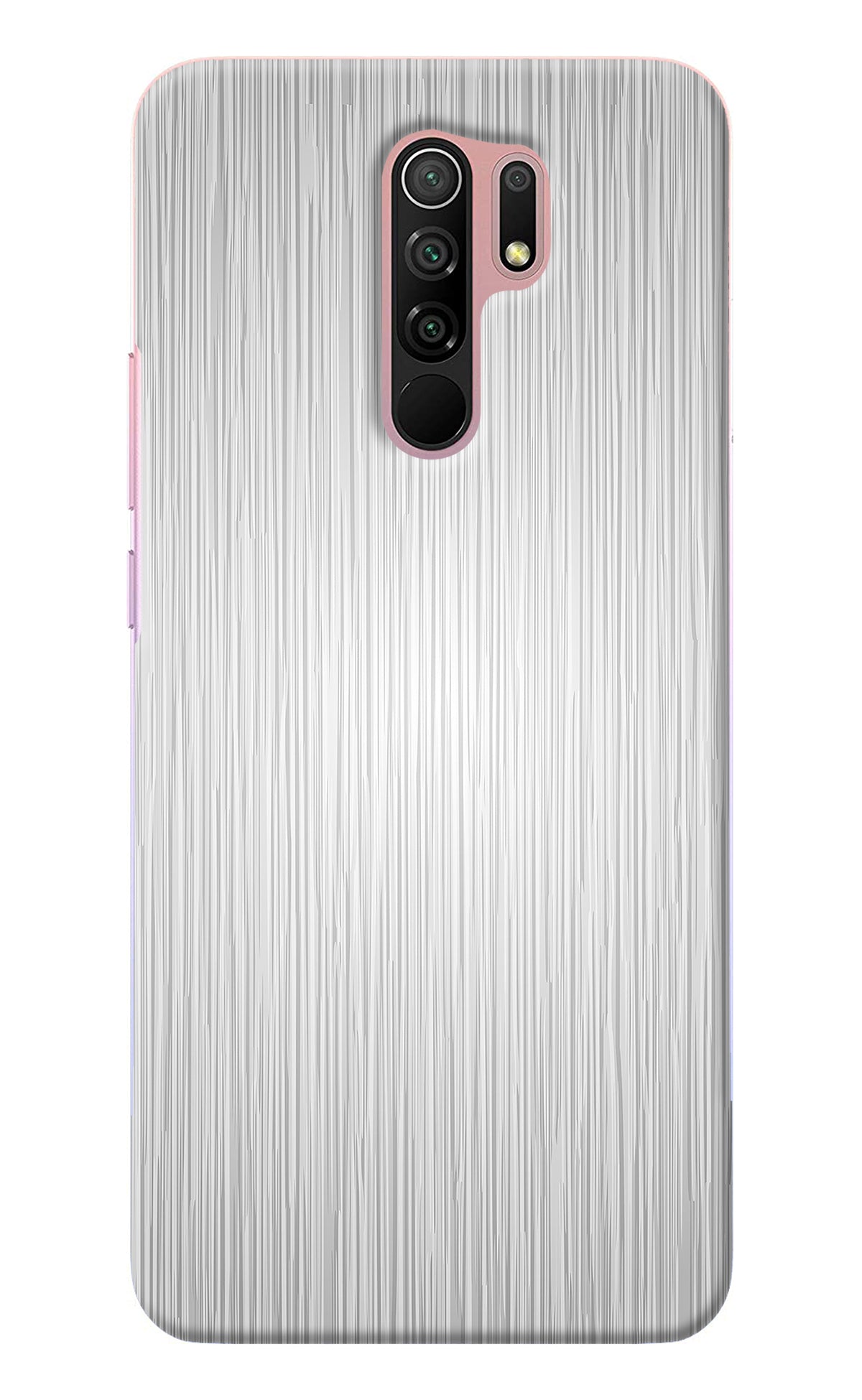 Wooden Grey Texture Redmi 9 Prime/Poco M2/M2 reloaded Back Cover