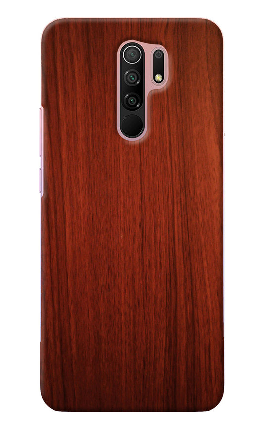 Wooden Plain Pattern Redmi 9 Prime/Poco M2/M2 reloaded Back Cover