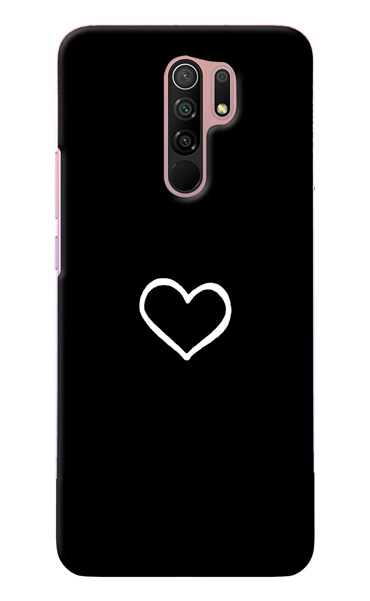 Heart Redmi 9 Prime/Poco M2/M2 reloaded Back Cover