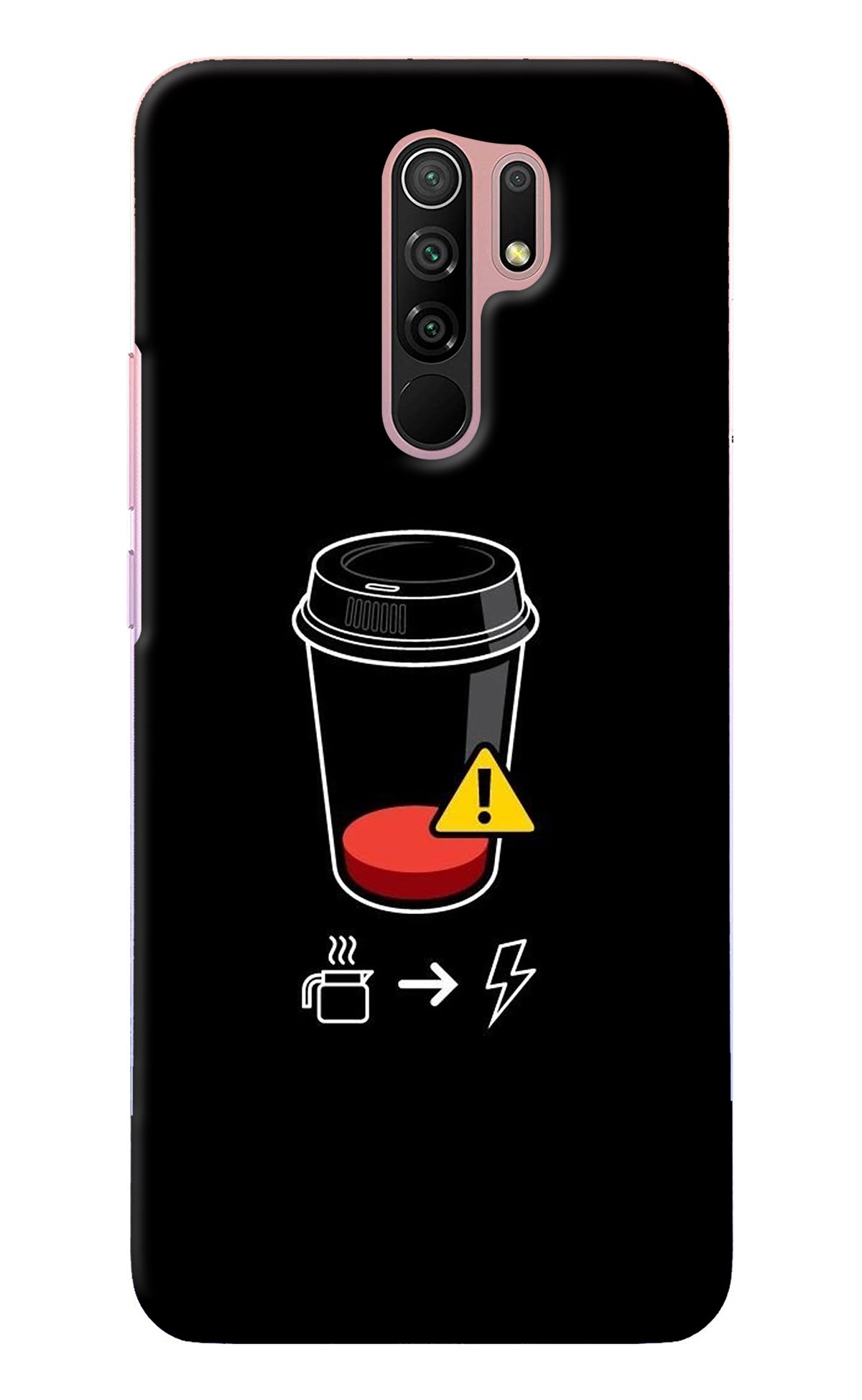 Coffee Redmi 9 Prime/Poco M2/M2 reloaded Back Cover