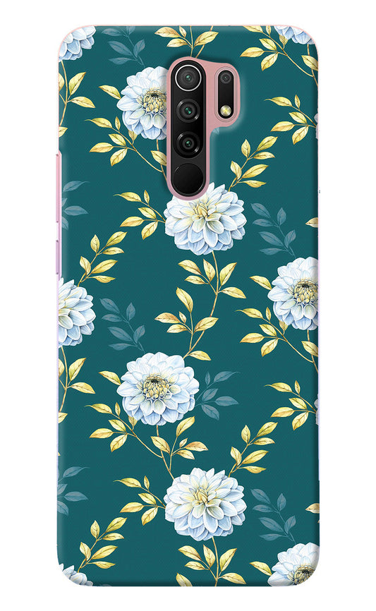 Flowers Redmi 9 Prime/Poco M2/M2 reloaded Back Cover