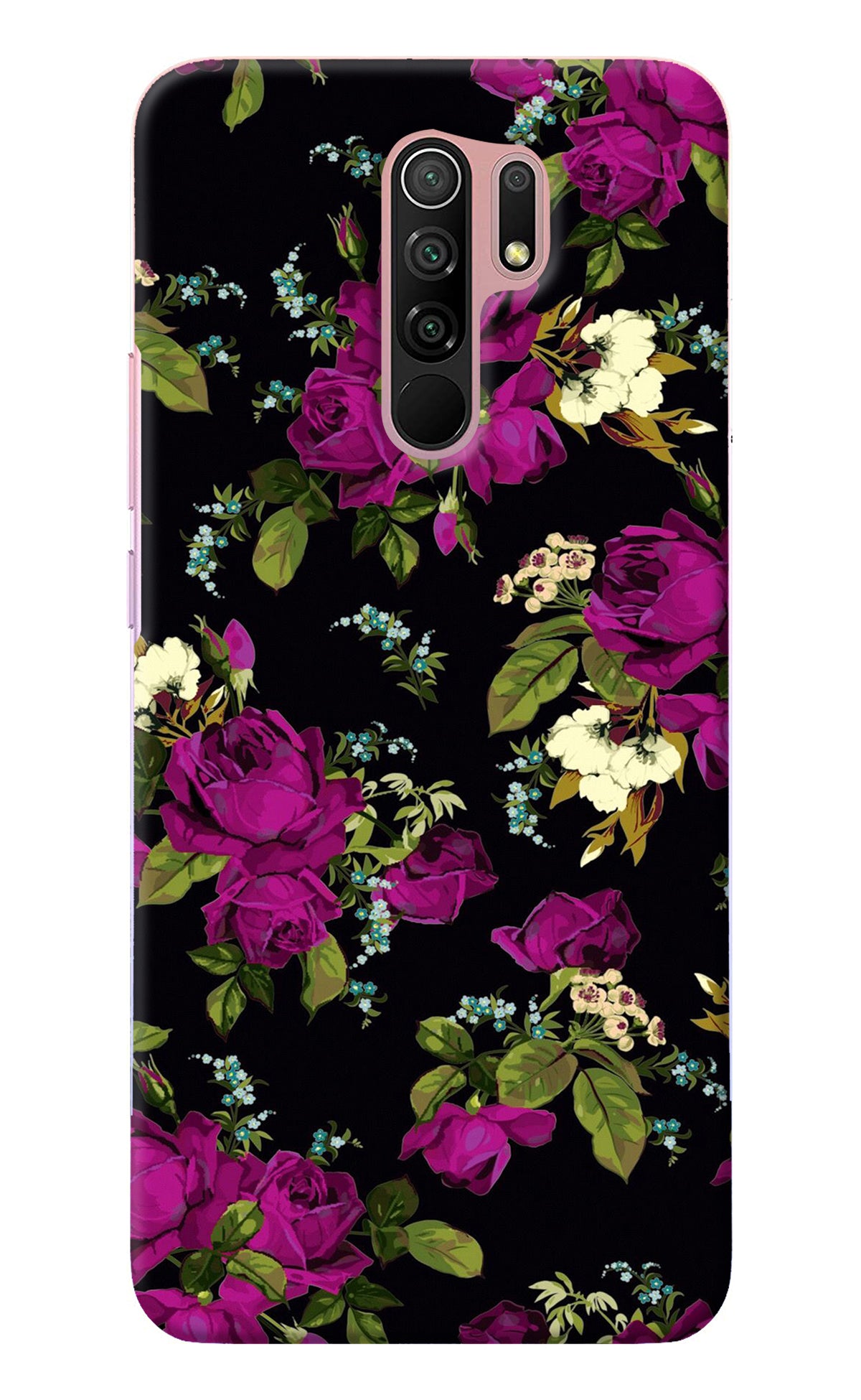 Flowers Redmi 9 Prime/Poco M2/M2 reloaded Back Cover