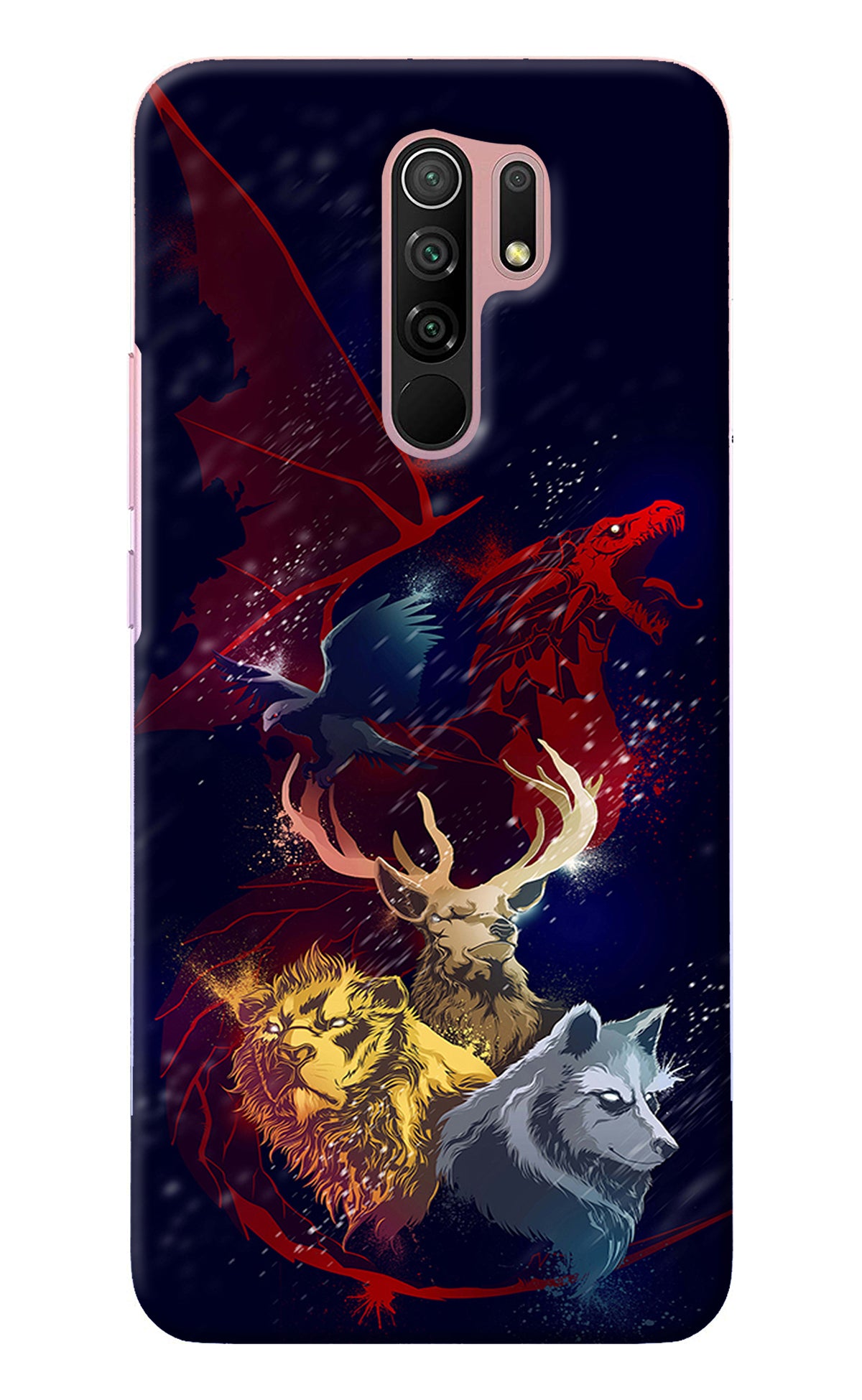 Game Of Thrones Redmi 9 Prime/Poco M2/M2 reloaded Back Cover