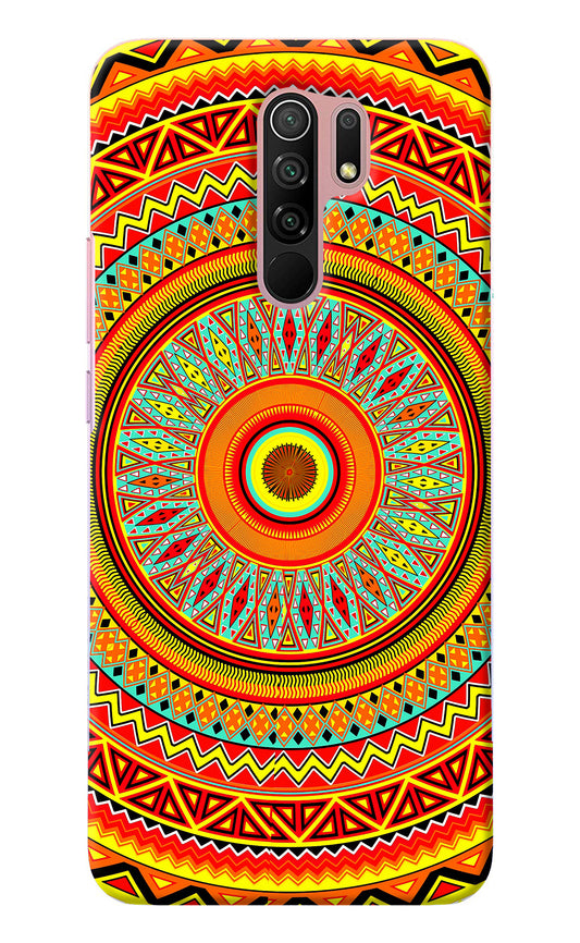 Mandala Pattern Redmi 9 Prime/Poco M2/M2 reloaded Back Cover