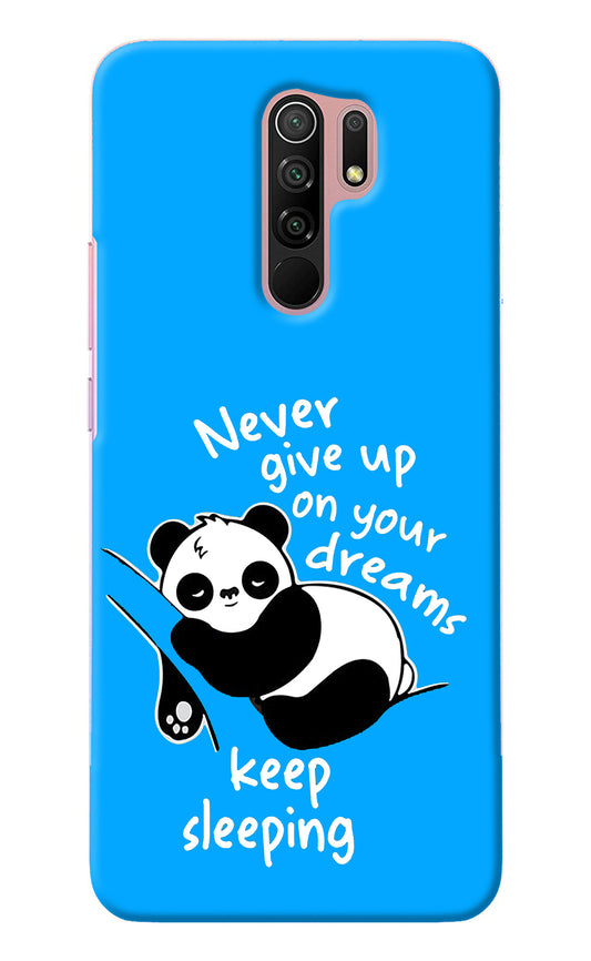 Keep Sleeping Redmi 9 Prime/Poco M2/M2 reloaded Back Cover