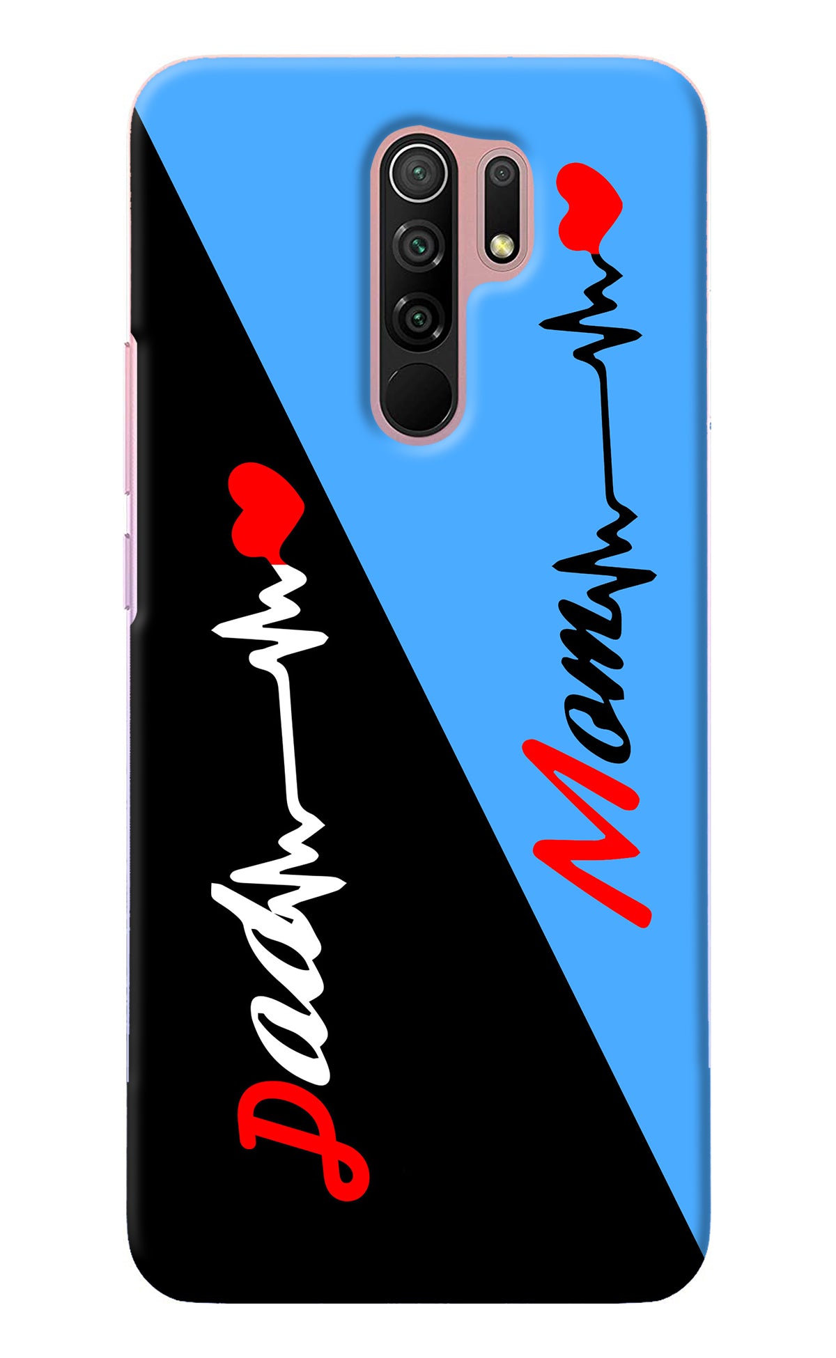 Mom Dad Redmi 9 Prime/Poco M2/M2 reloaded Back Cover