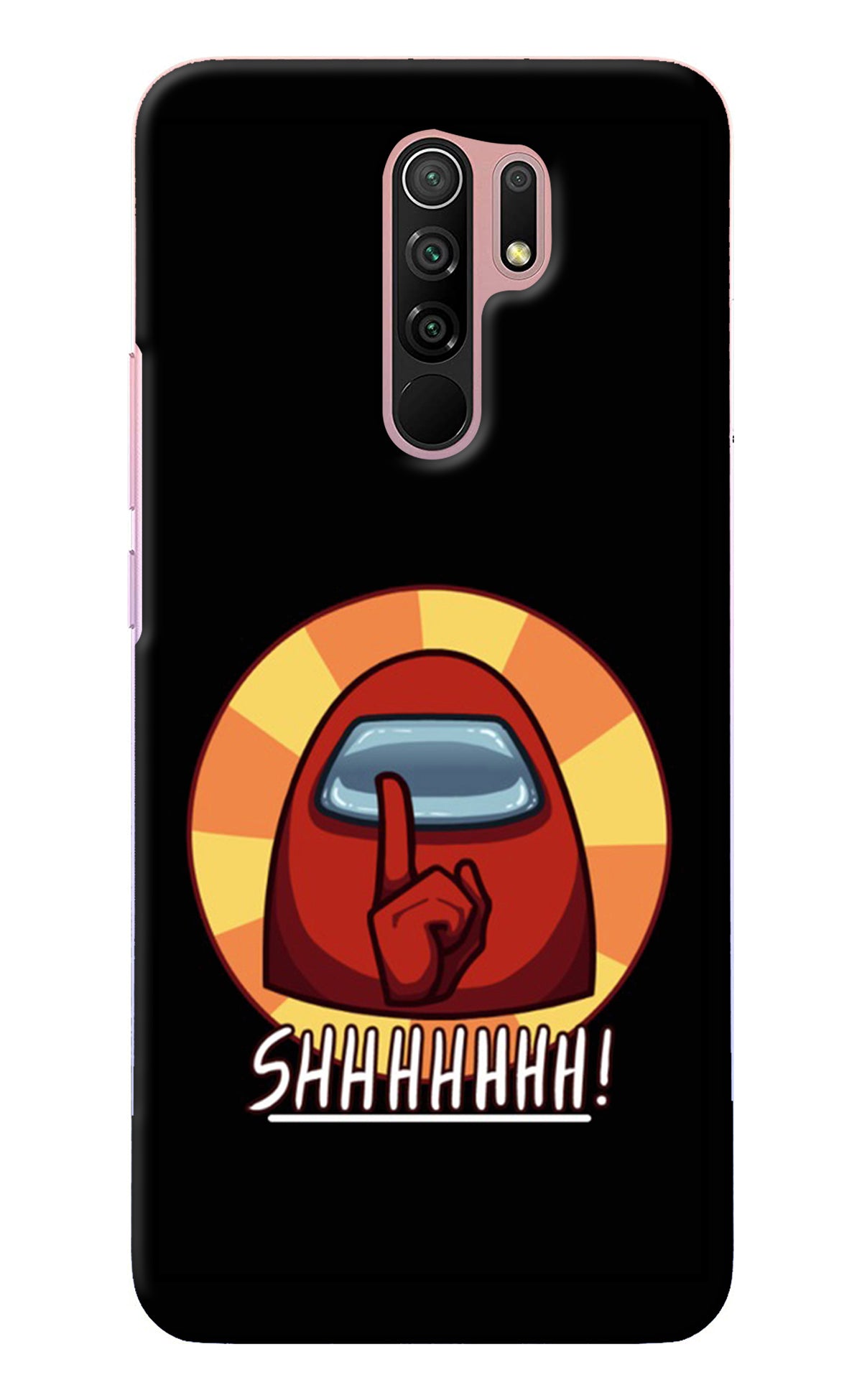 Among Us Shhh! Redmi 9 Prime/Poco M2/M2 reloaded Back Cover