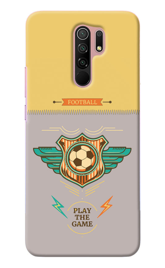 Football Redmi 9 Prime/Poco M2/M2 reloaded Back Cover