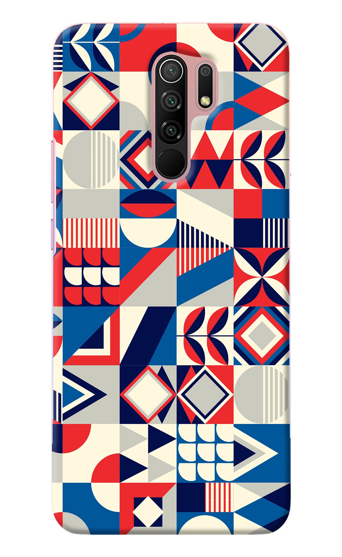 Colorful Pattern Redmi 9 Prime/Poco M2/M2 reloaded Back Cover