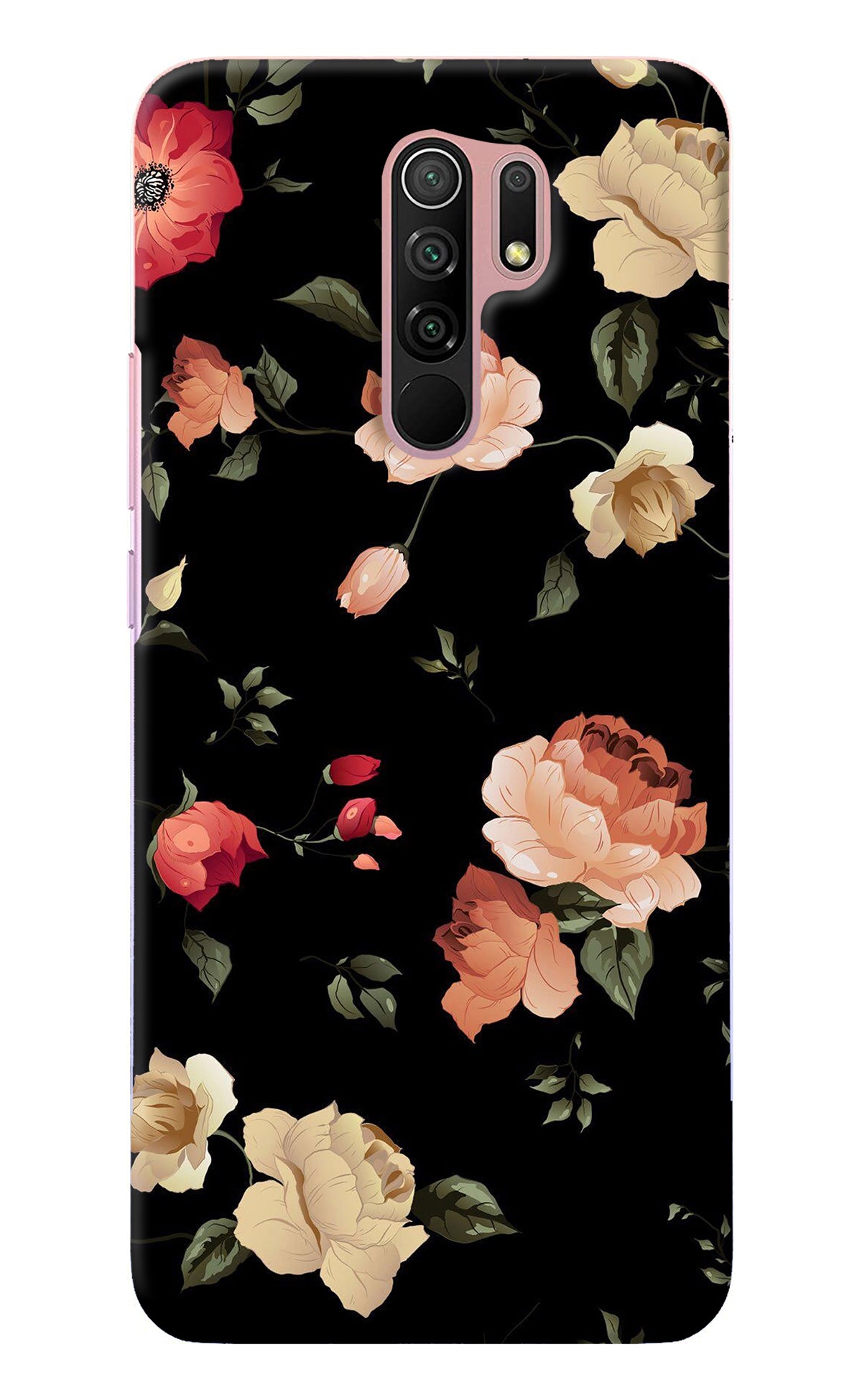 Flowers Redmi 9 Prime/Poco M2/M2 reloaded Back Cover